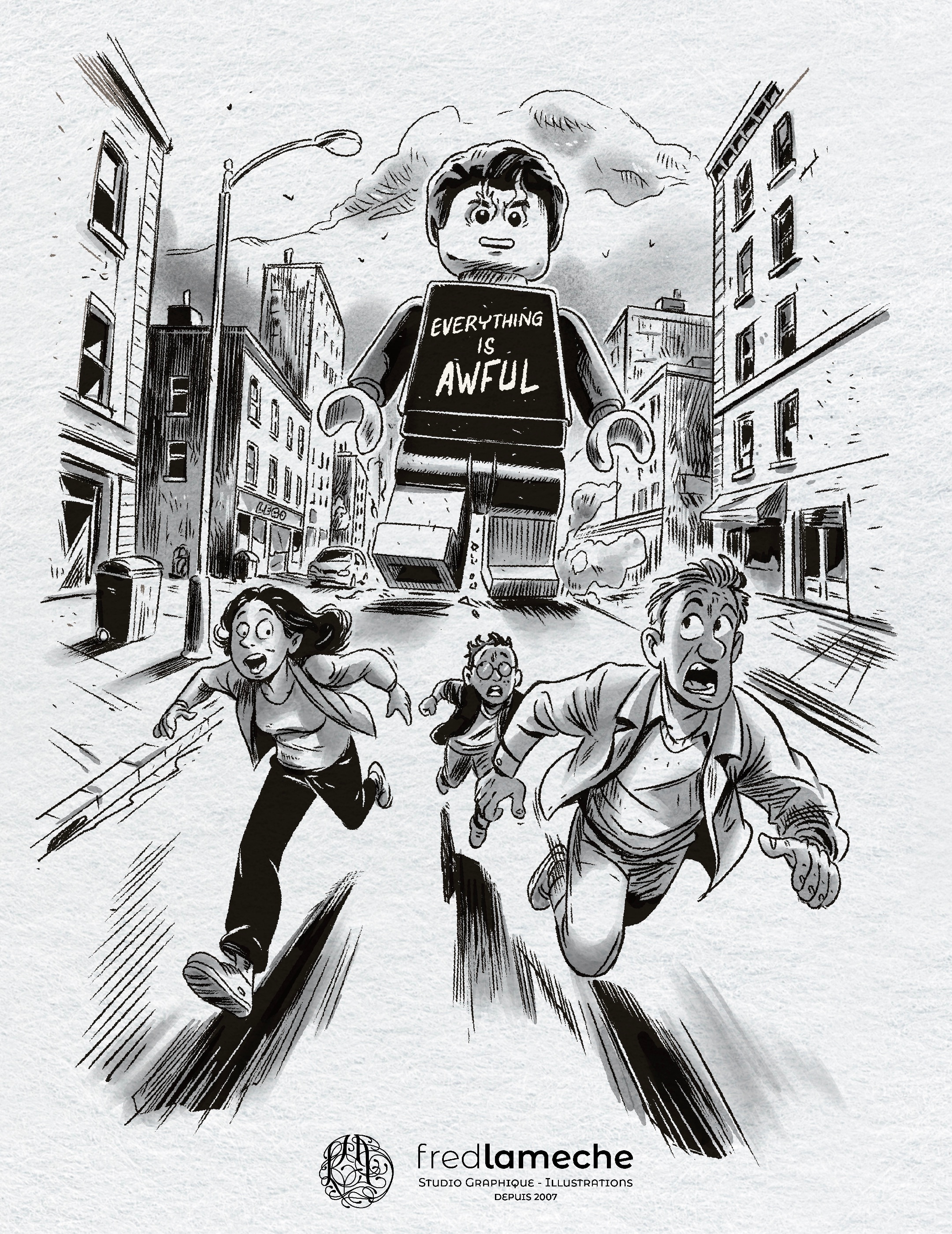 Inktober 2026 par fredlameche