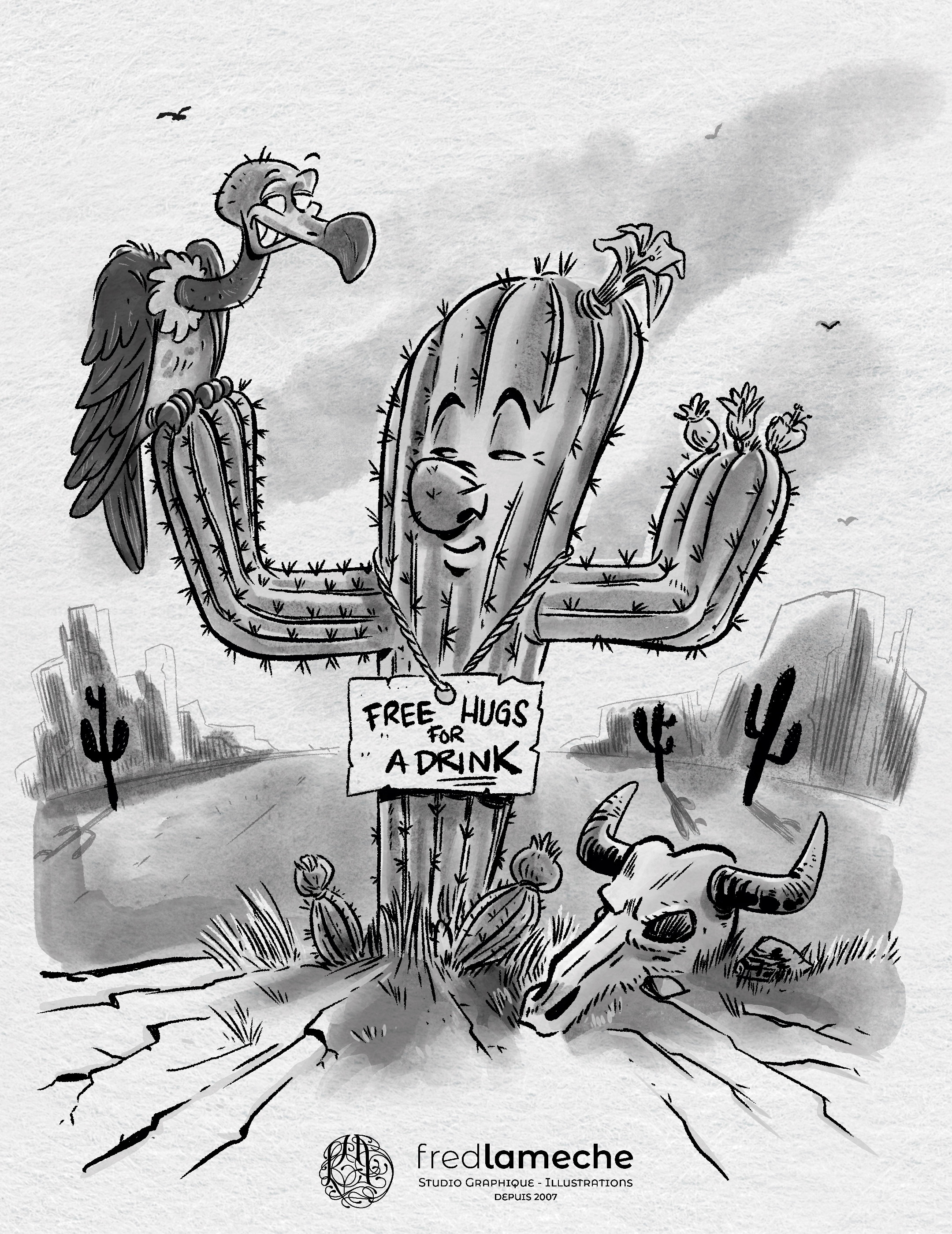 Inktober 2026 par fredlameche