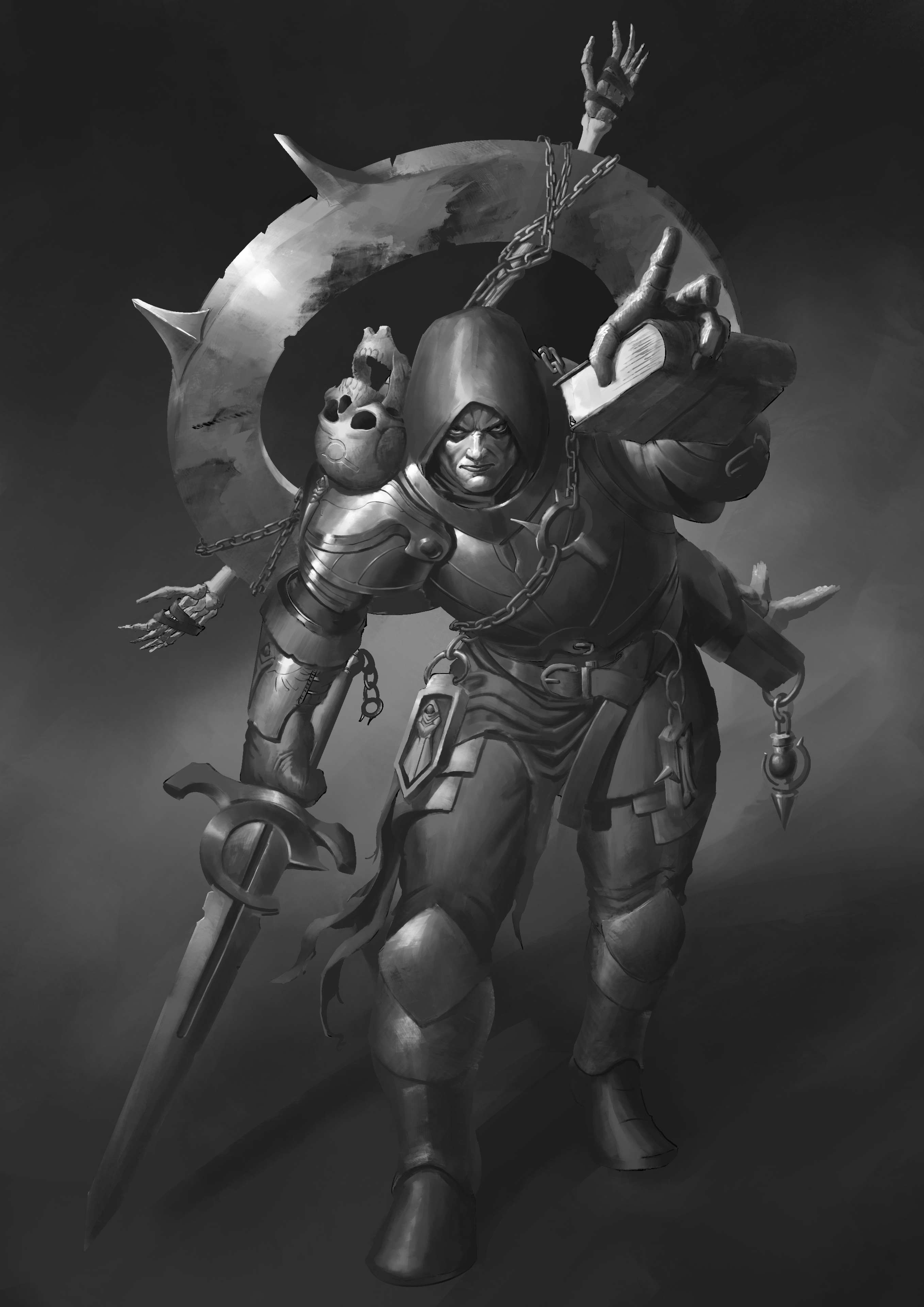 Le paladin et sa sainte par Ronan Quéré-Charvy