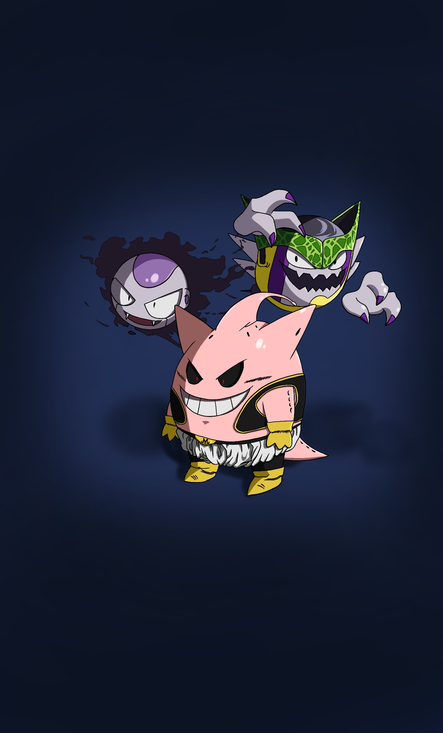 Gengar Family x Dragon Ball par Vnce ReiinoR