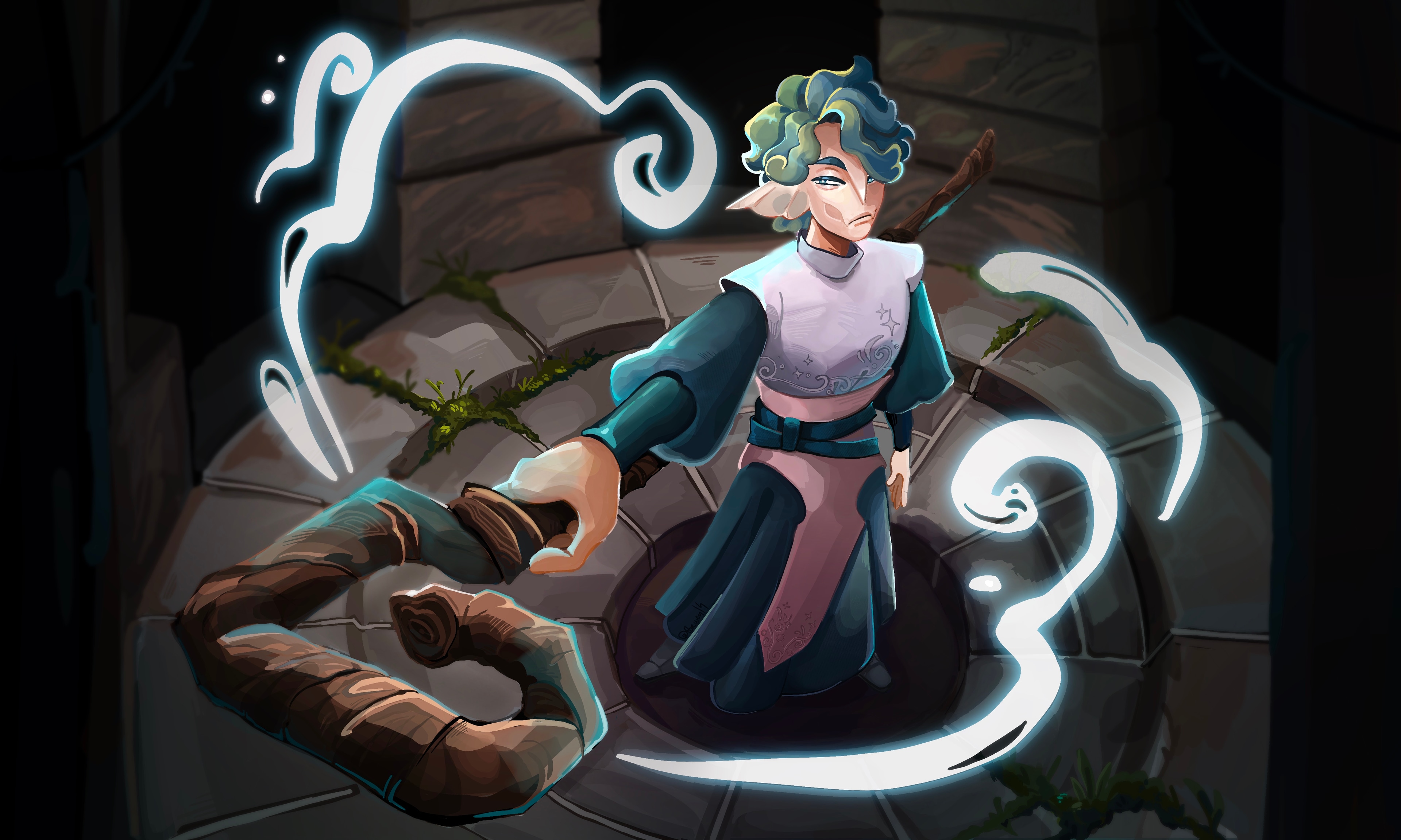 Splash art dnd par arwenl4