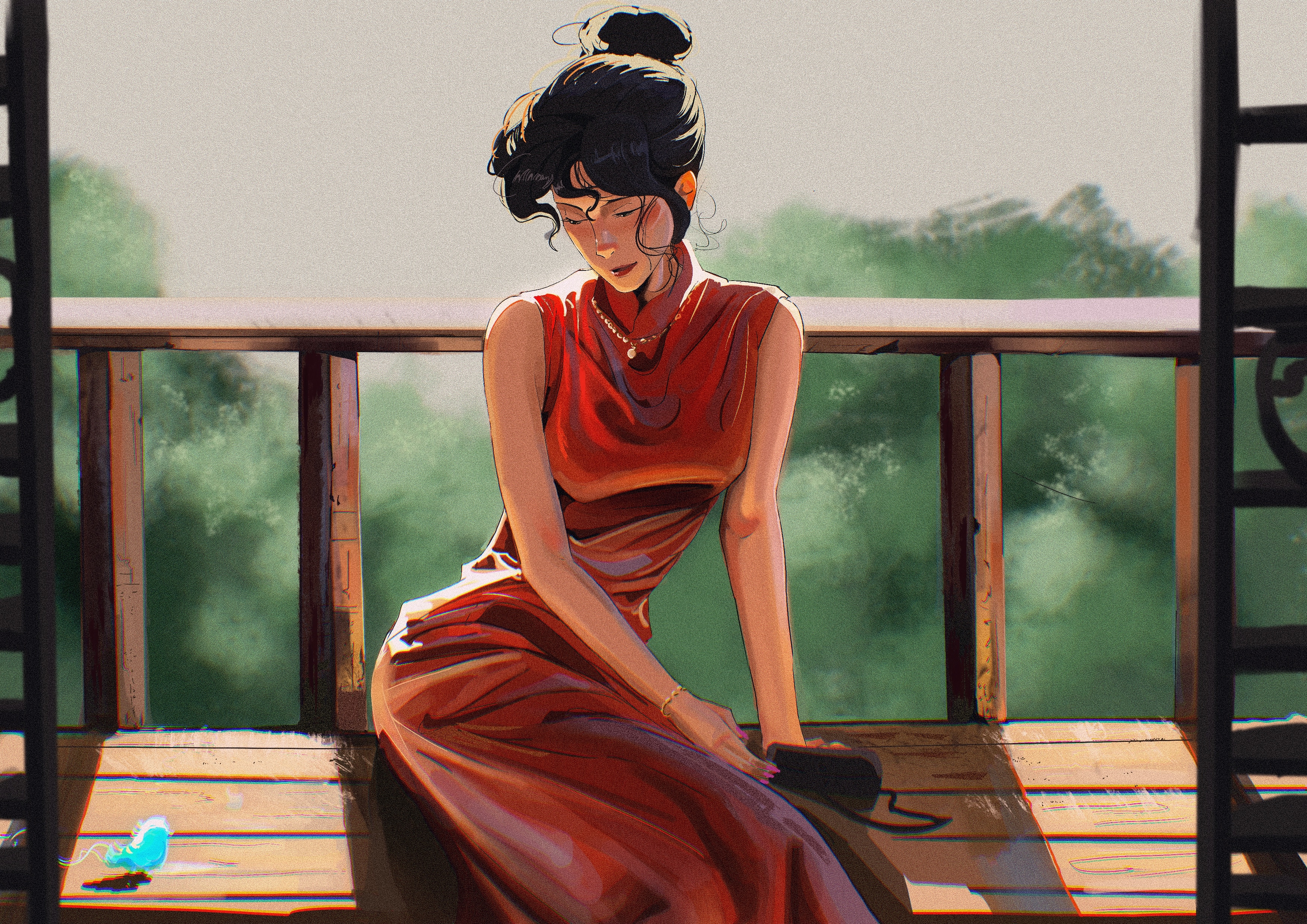 "Sur le balcon" par DanyPayet