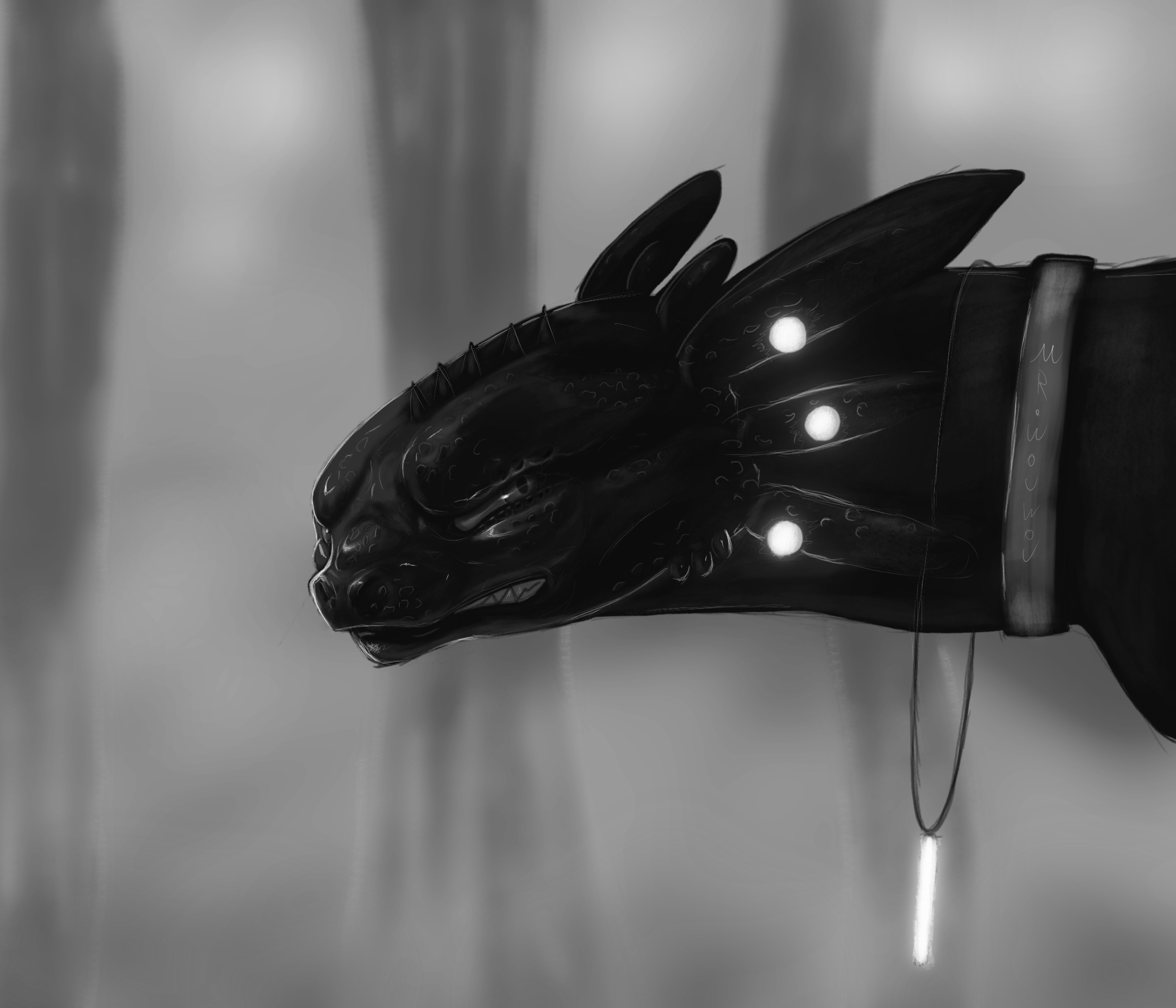 Toothless Sketchart par Mr.Wouwou