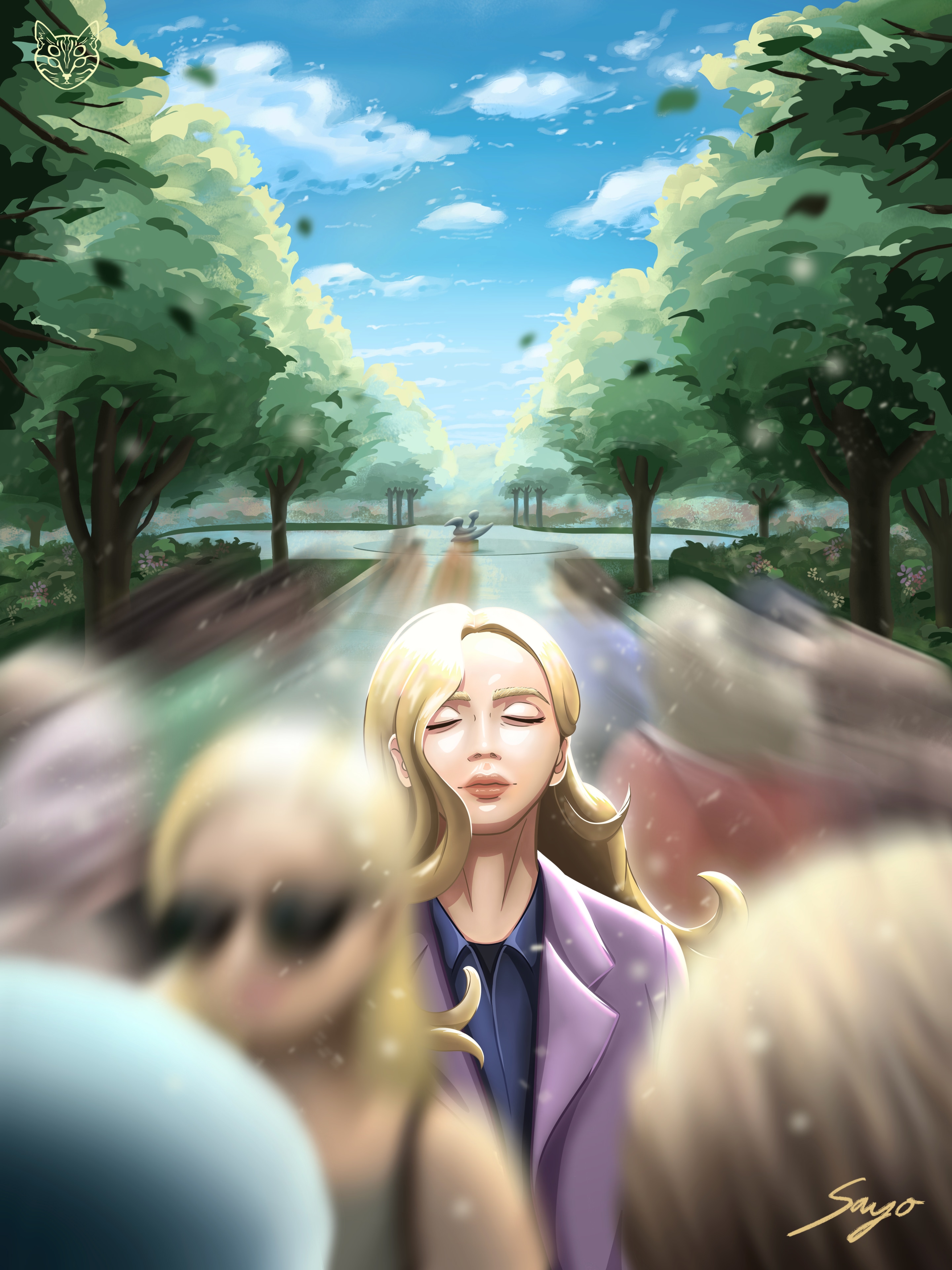 Être inconnue par Sayo