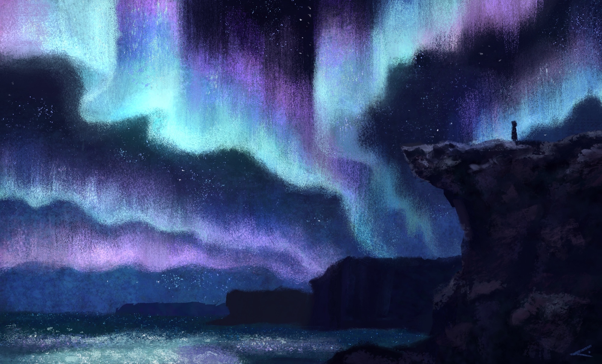 Étude - Aurora Borealis par Chesis