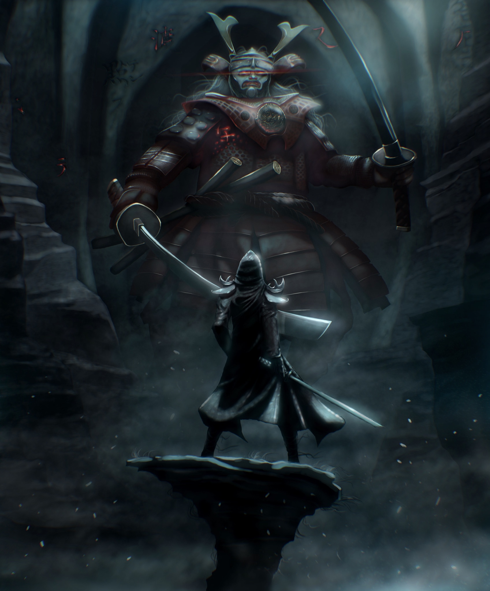 Pleine lune version 2 par Roebben