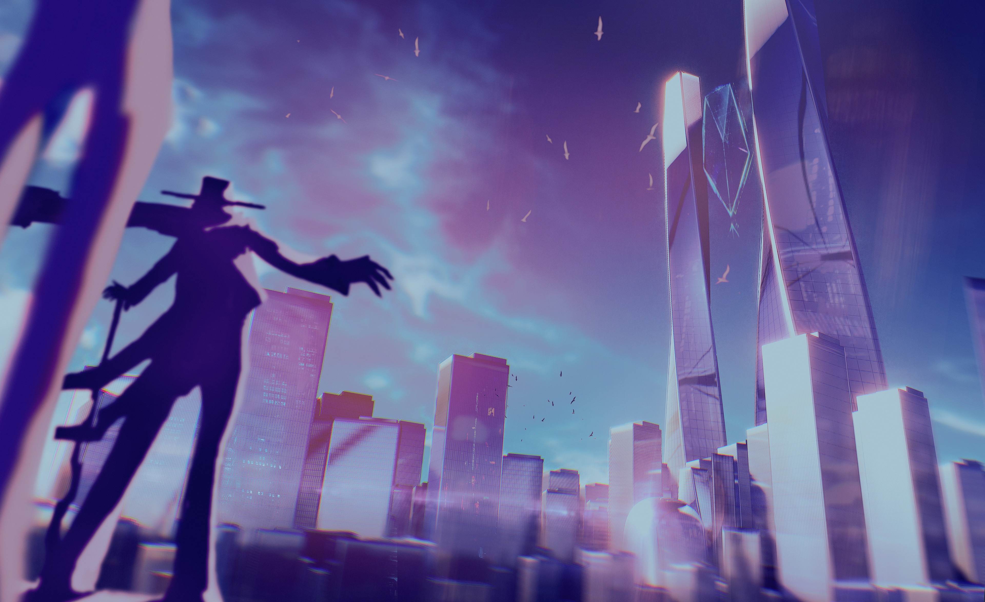 Electric city par Roebben