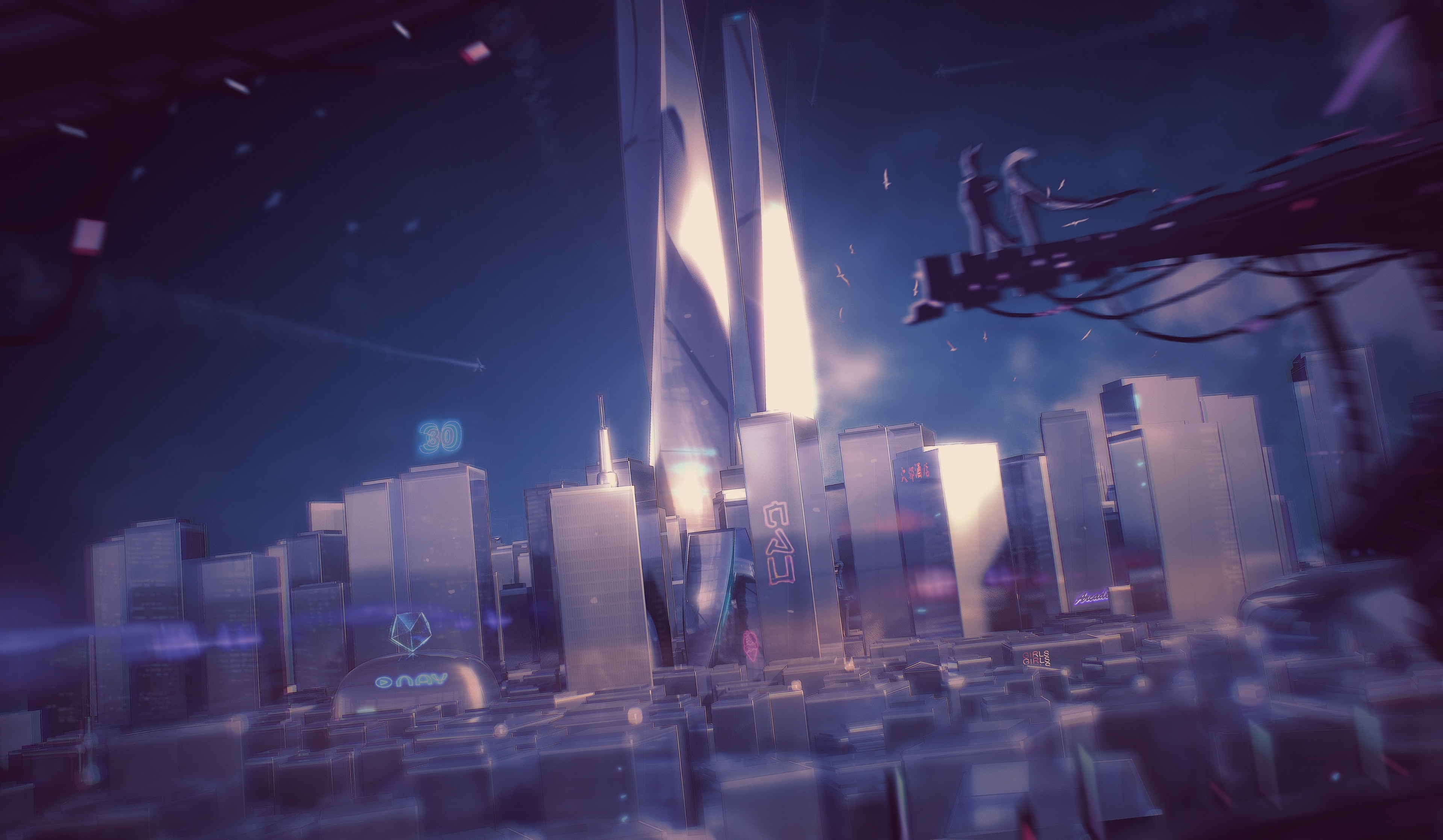 Electric city par Roebben