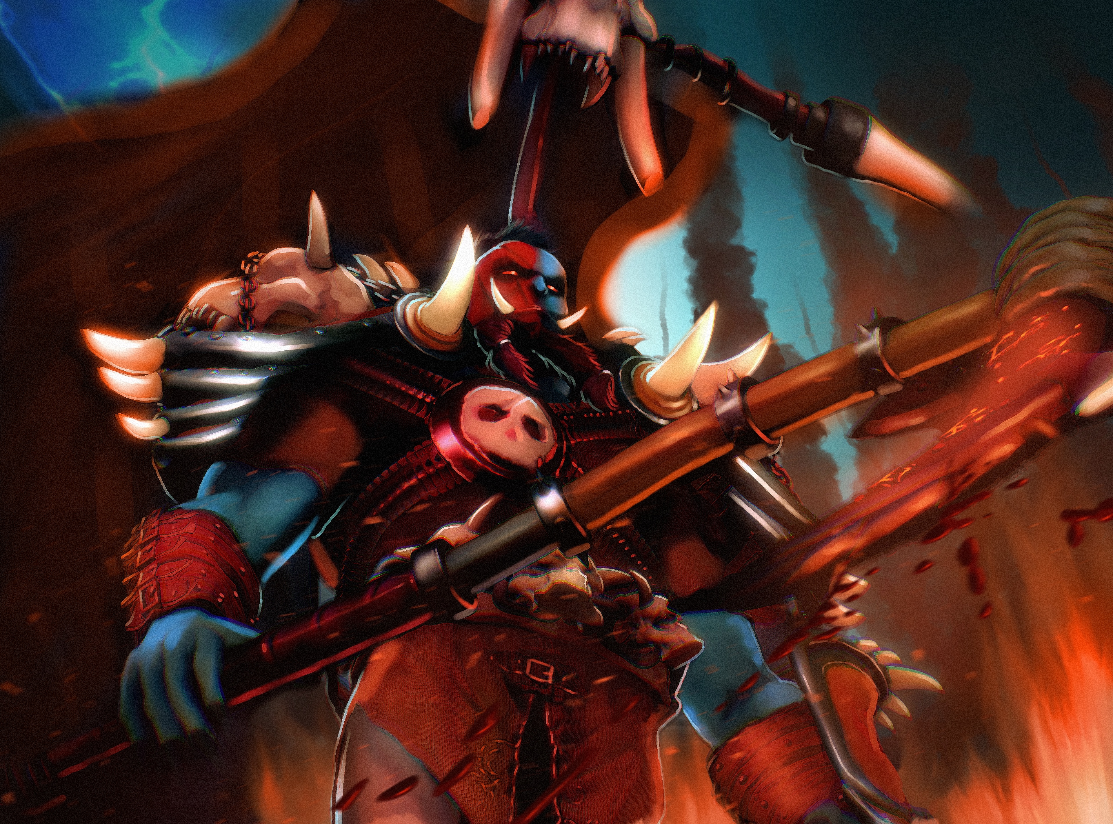 PO du chef orc par Roebben