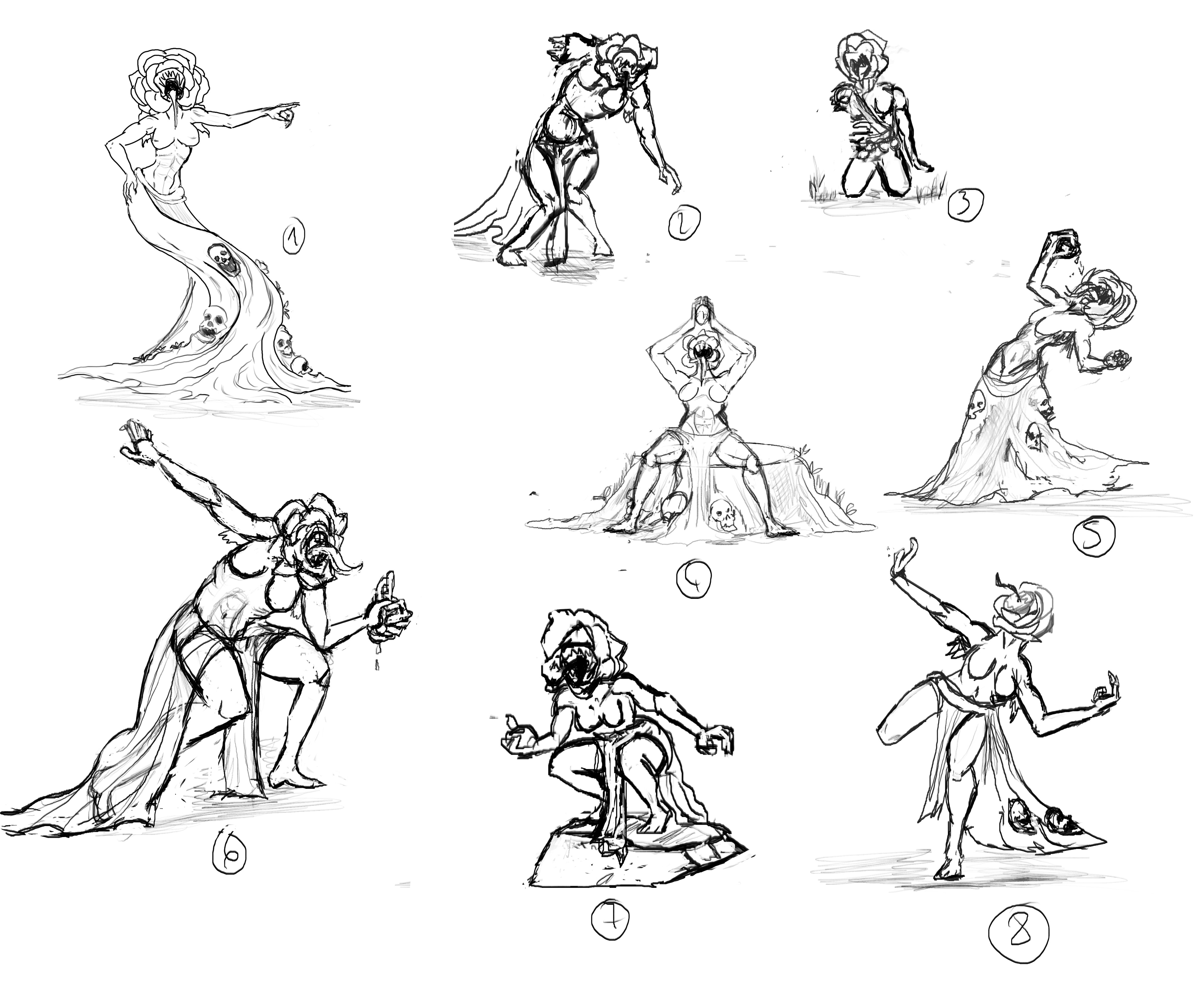 Plante carnivore  thérianthrope par Wayfarer