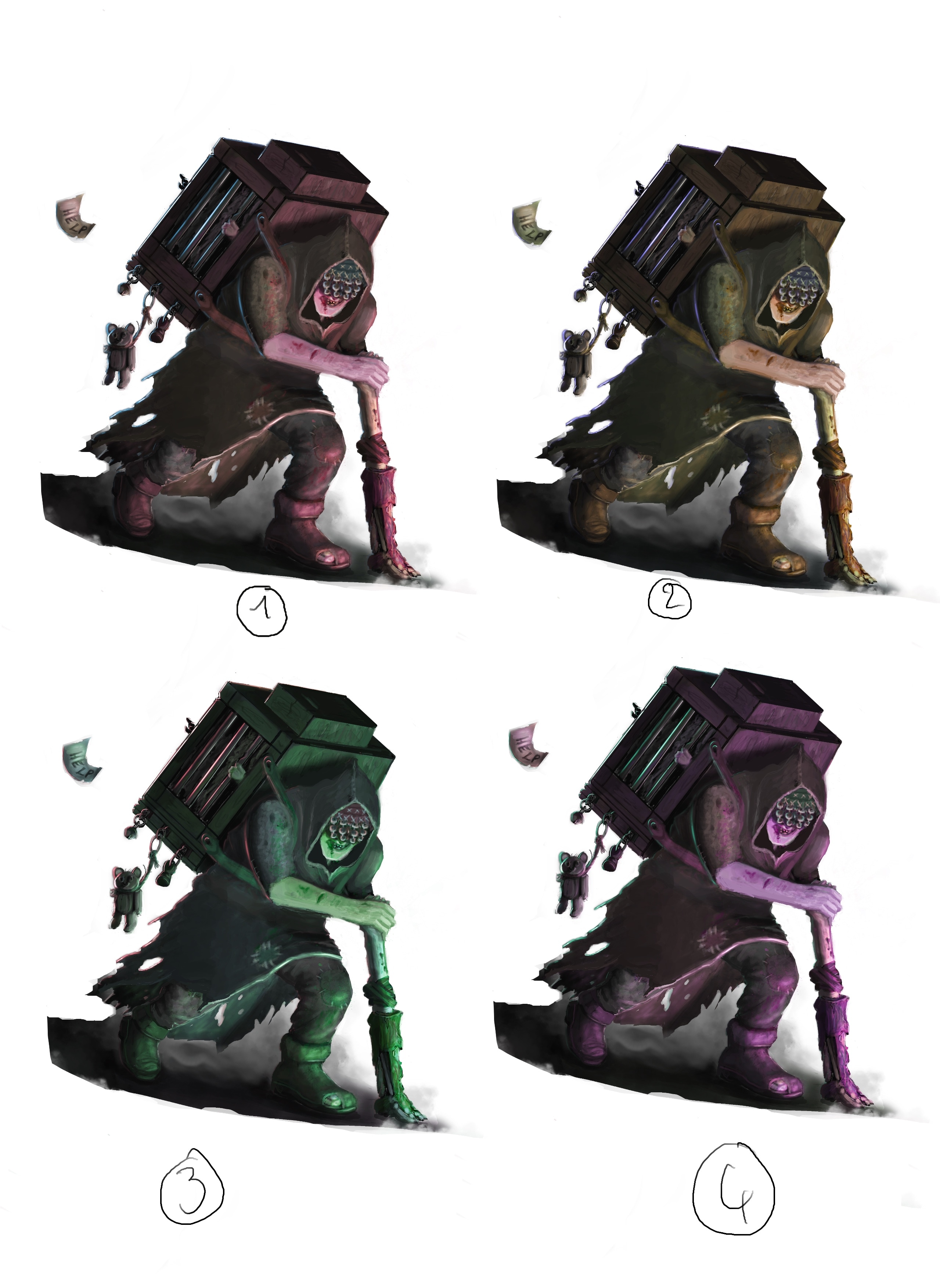 collecteur d enfant cannibal par Wayfarer