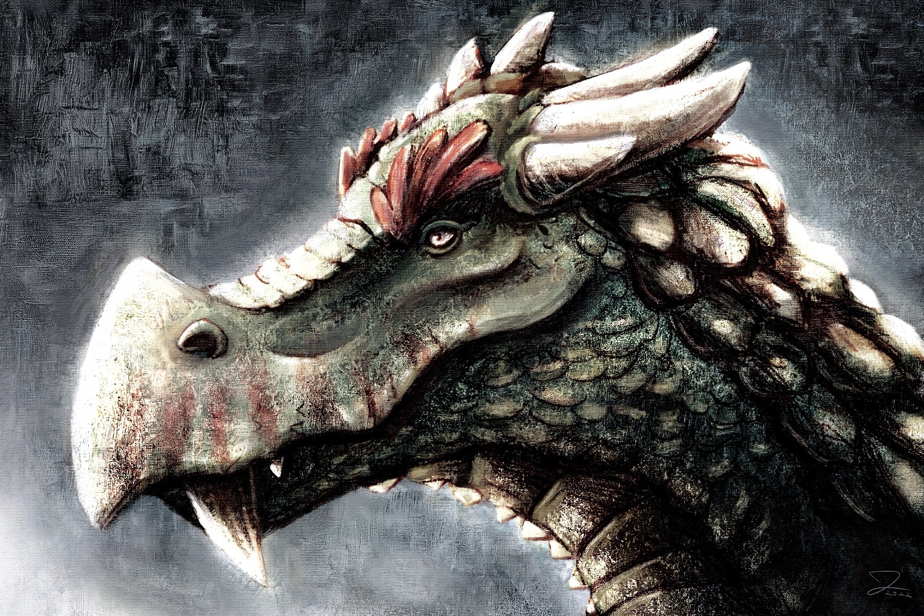 « LE DINOSAURE » (2022) par Jerleco