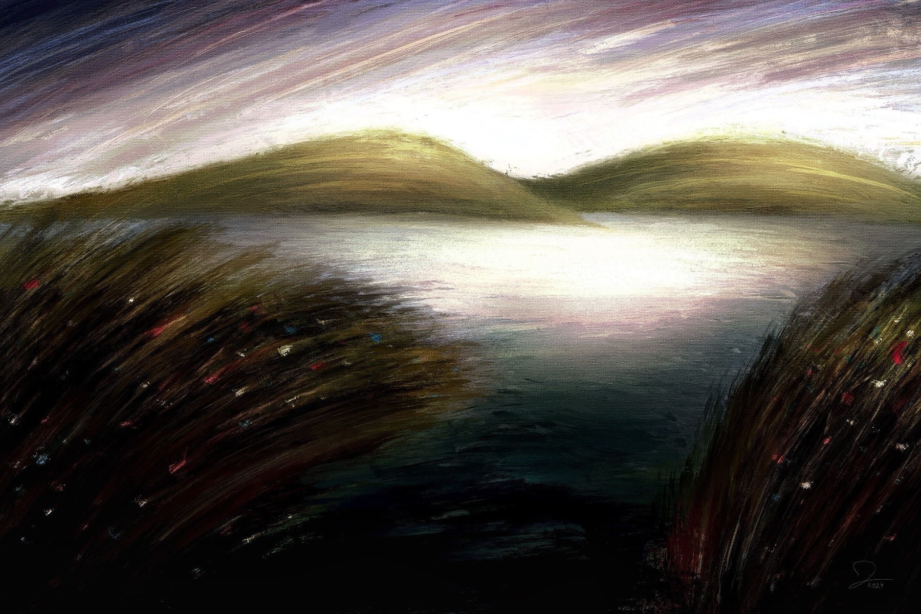 « AU COURS D’EAU » (2024) par Jeremie Lecompte