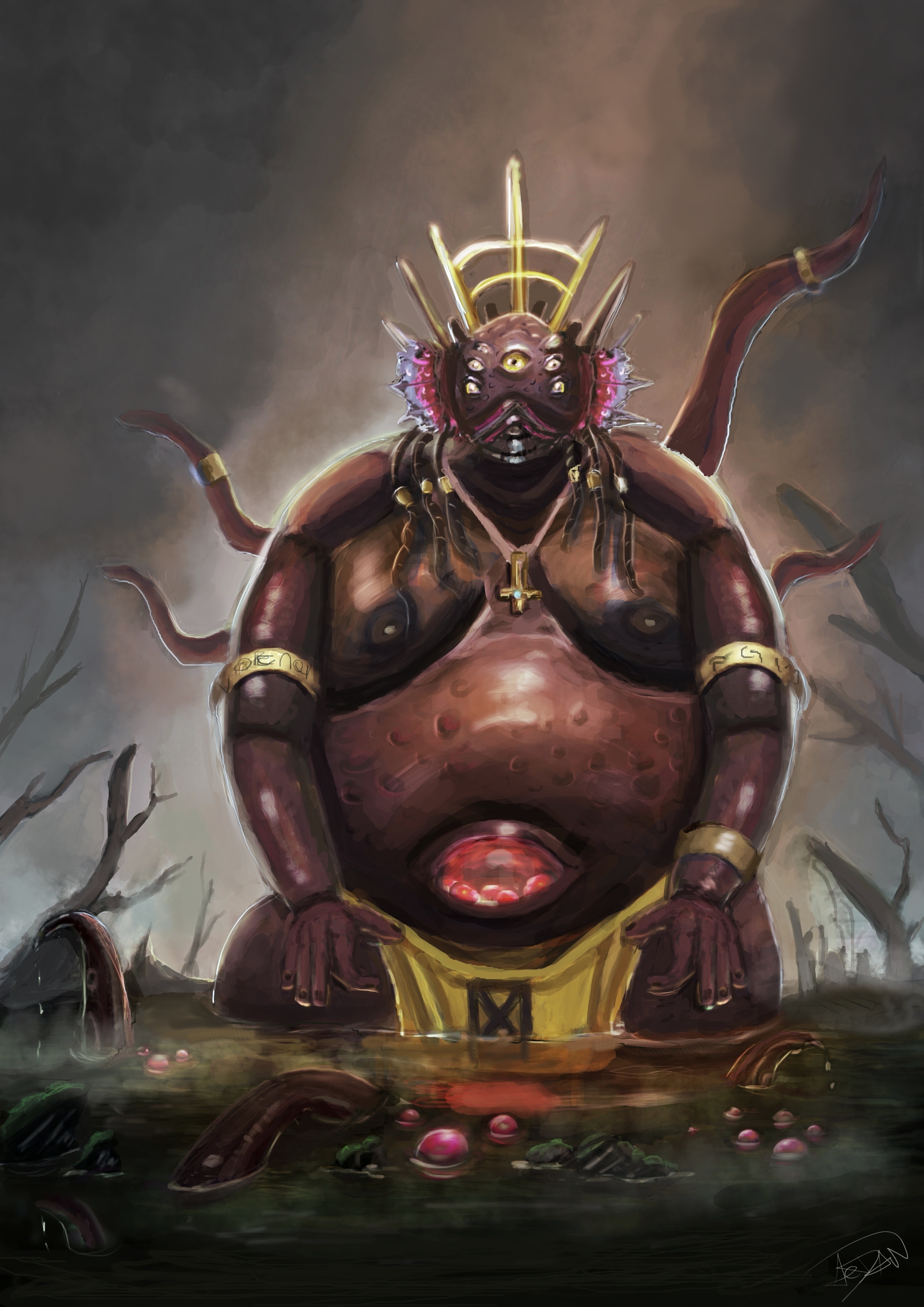 Créature fécondatrice par Wayfarer