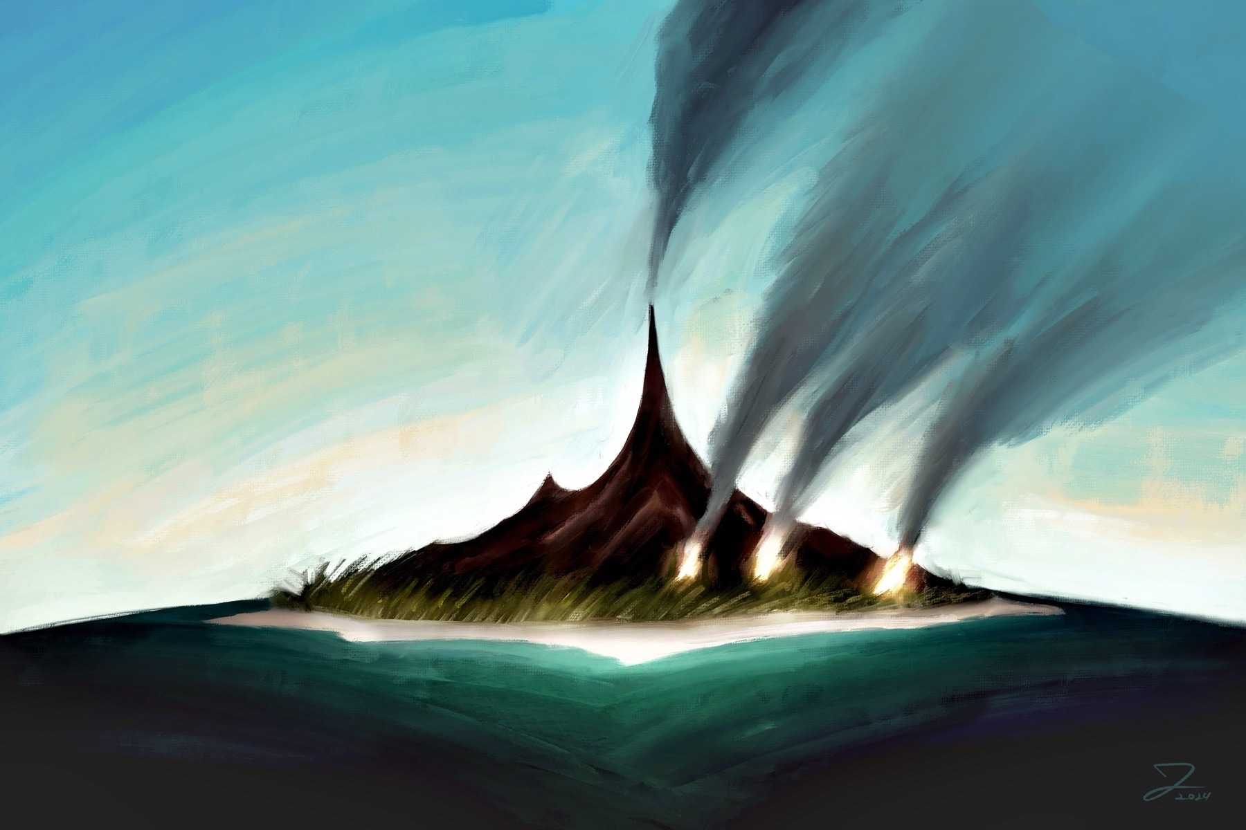 « TERRE EN FUSION » (2024) par Jeremie Lecompte