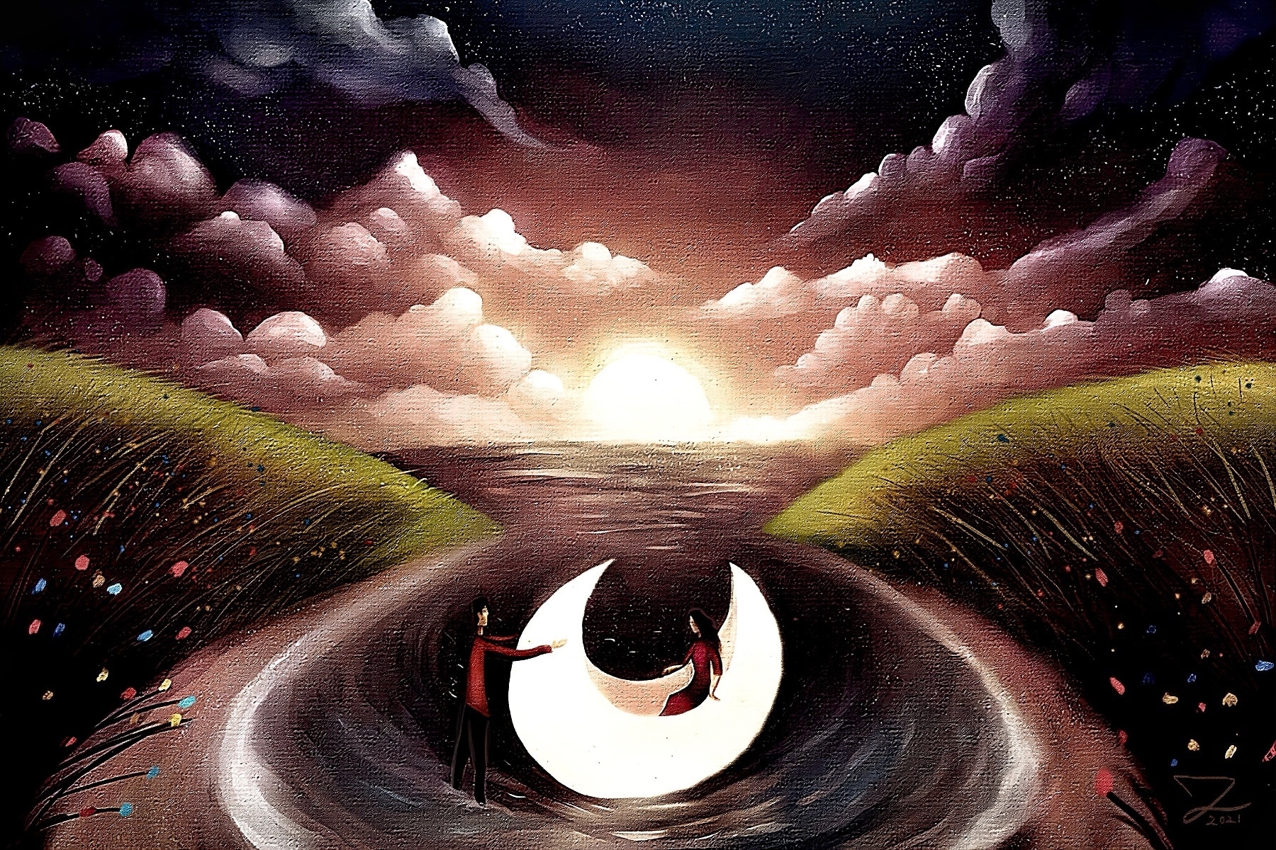 « LUNE DE MIEL » (2021) par Jeremie Lecompte