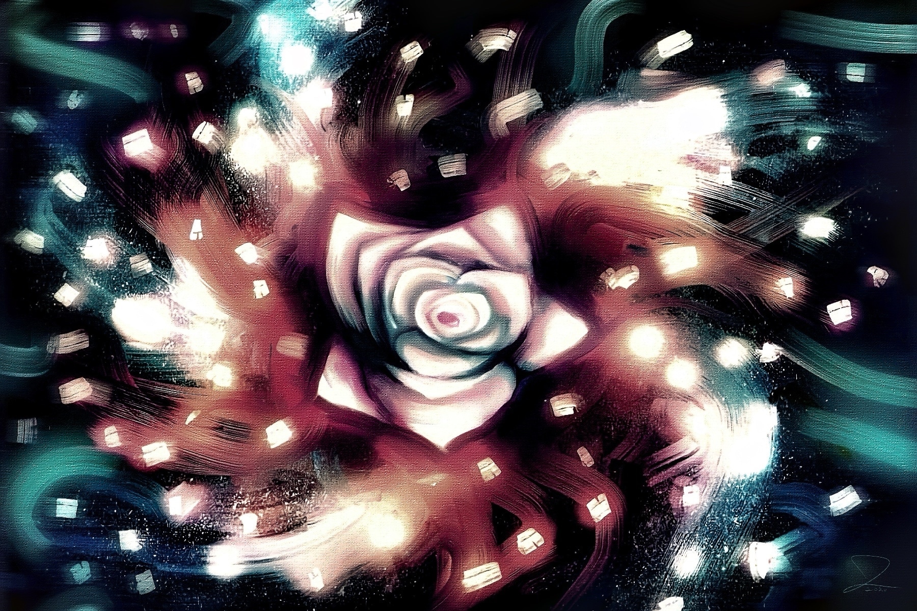 « LA ROSE COSMIQUE » (2020) par Jeremie Lecompte