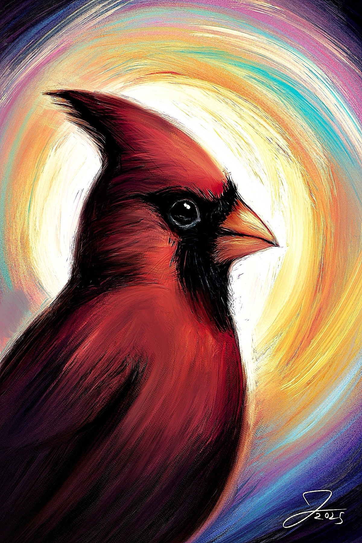 « LE CARDINAL ROUGE » (2025) par Jeremie Lecompte