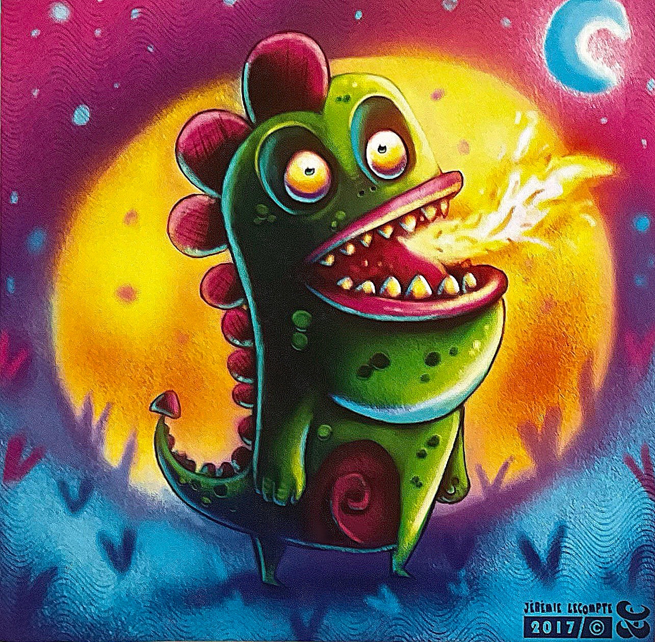 « LE DRAGON FEU » (2017) par Jeremie Lecompte