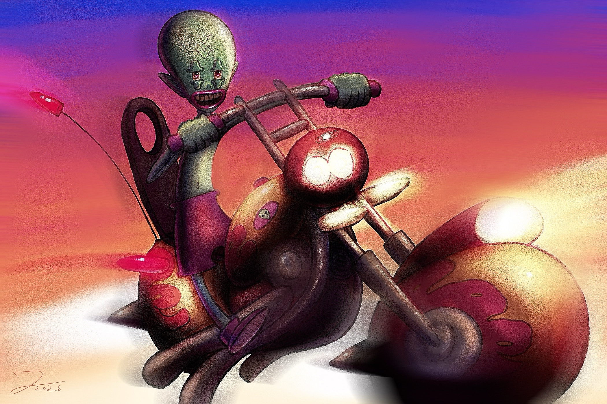 « JET LE PETIT BONHOMME VERT » (2026) par Jeremie Lecompte
