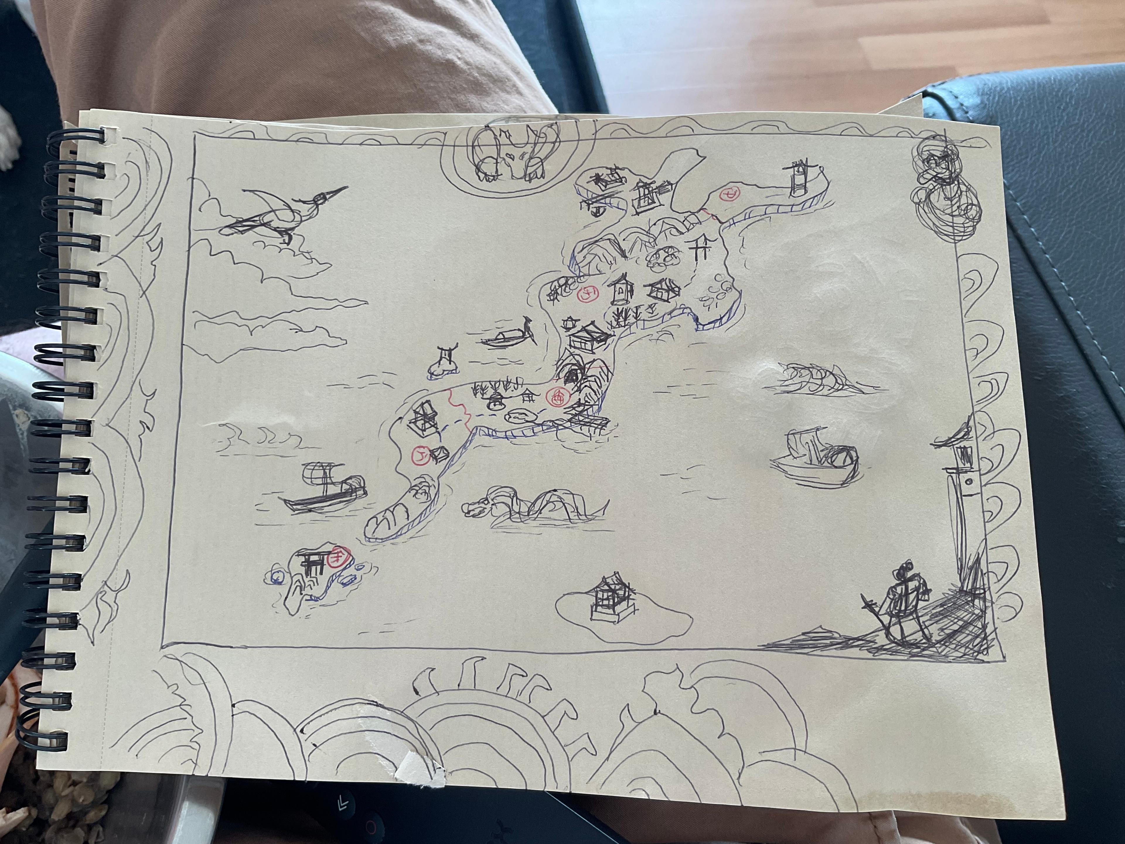 Map Japon féodale par Wayfarer