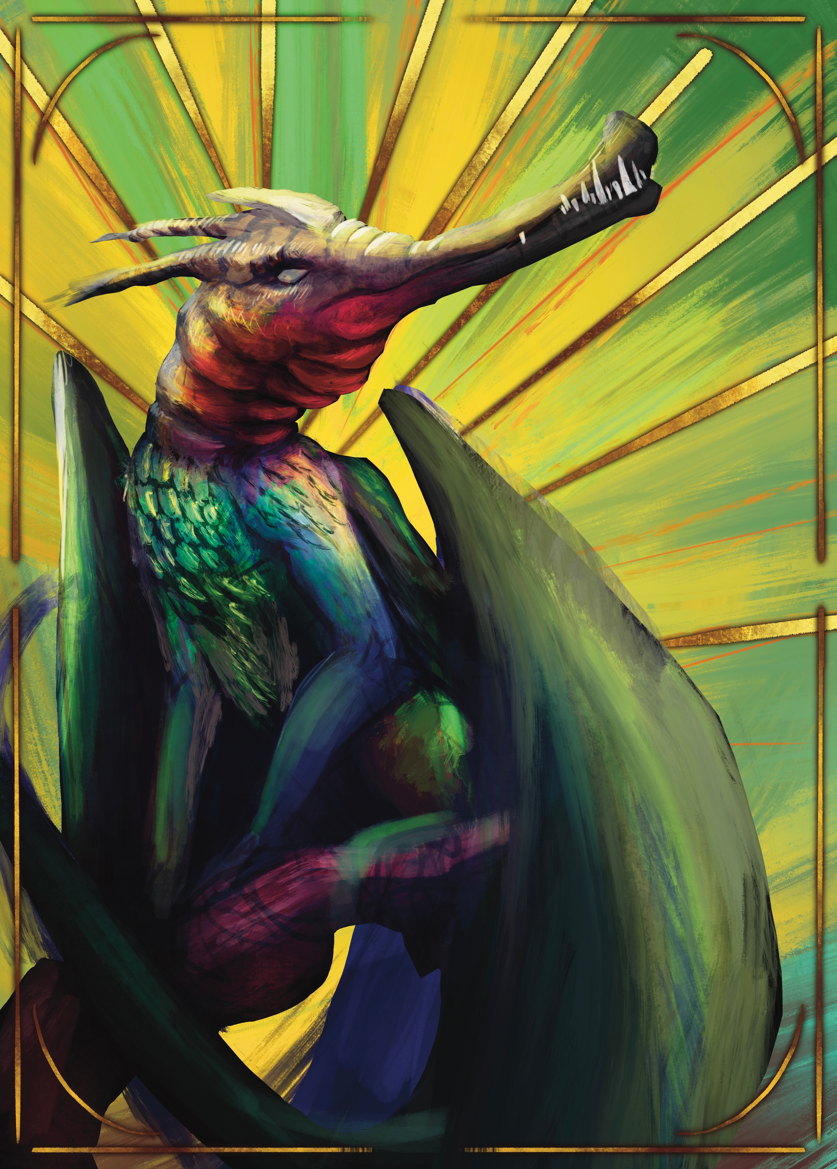 Dragons speedpainting par Koneki_CA