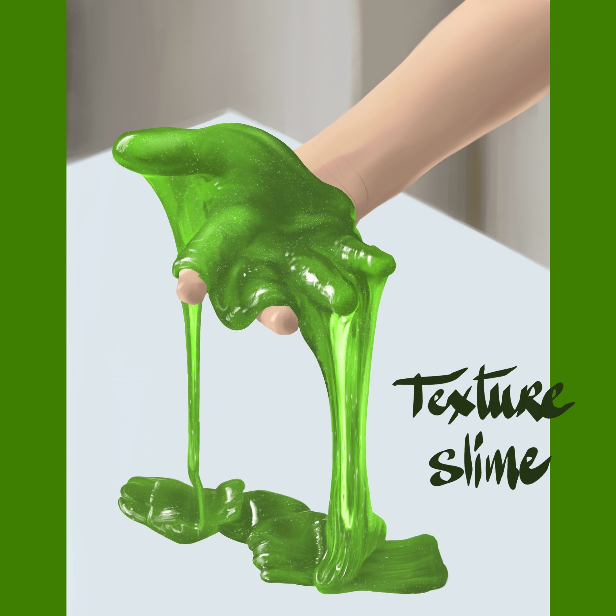 Étude de texture: le Slime par 22nin-art