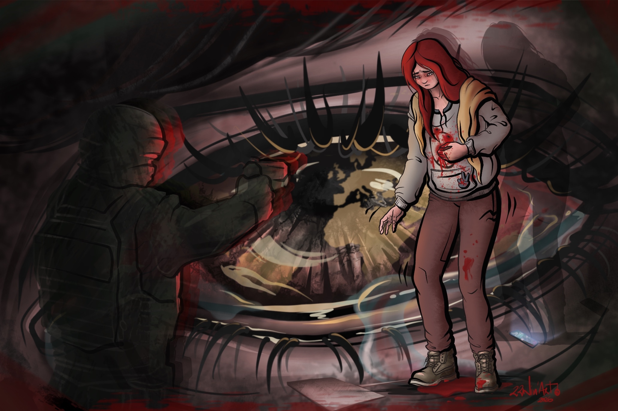 Bloody Repression par 22nin-art