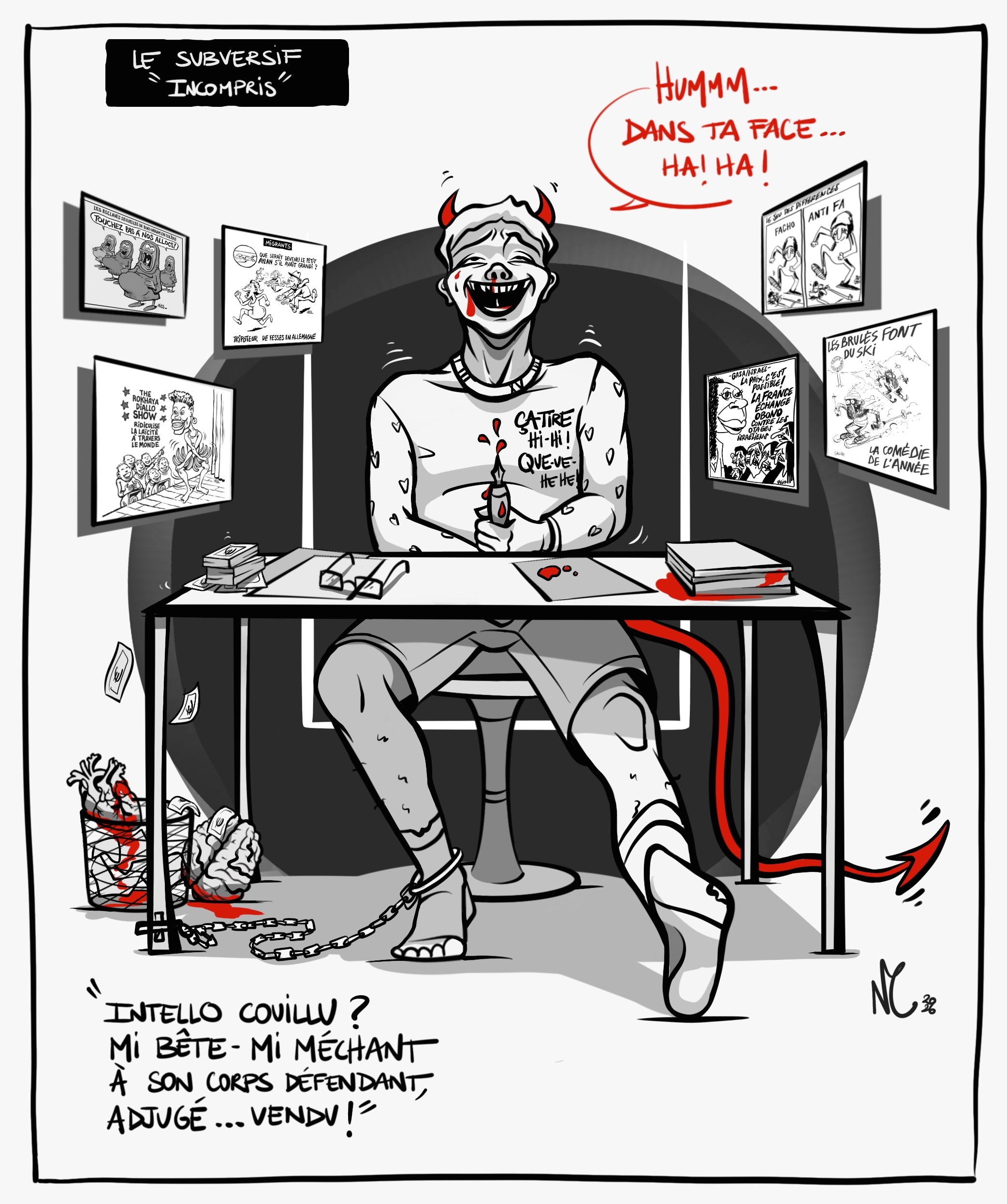 Le subversif par 22nin-art