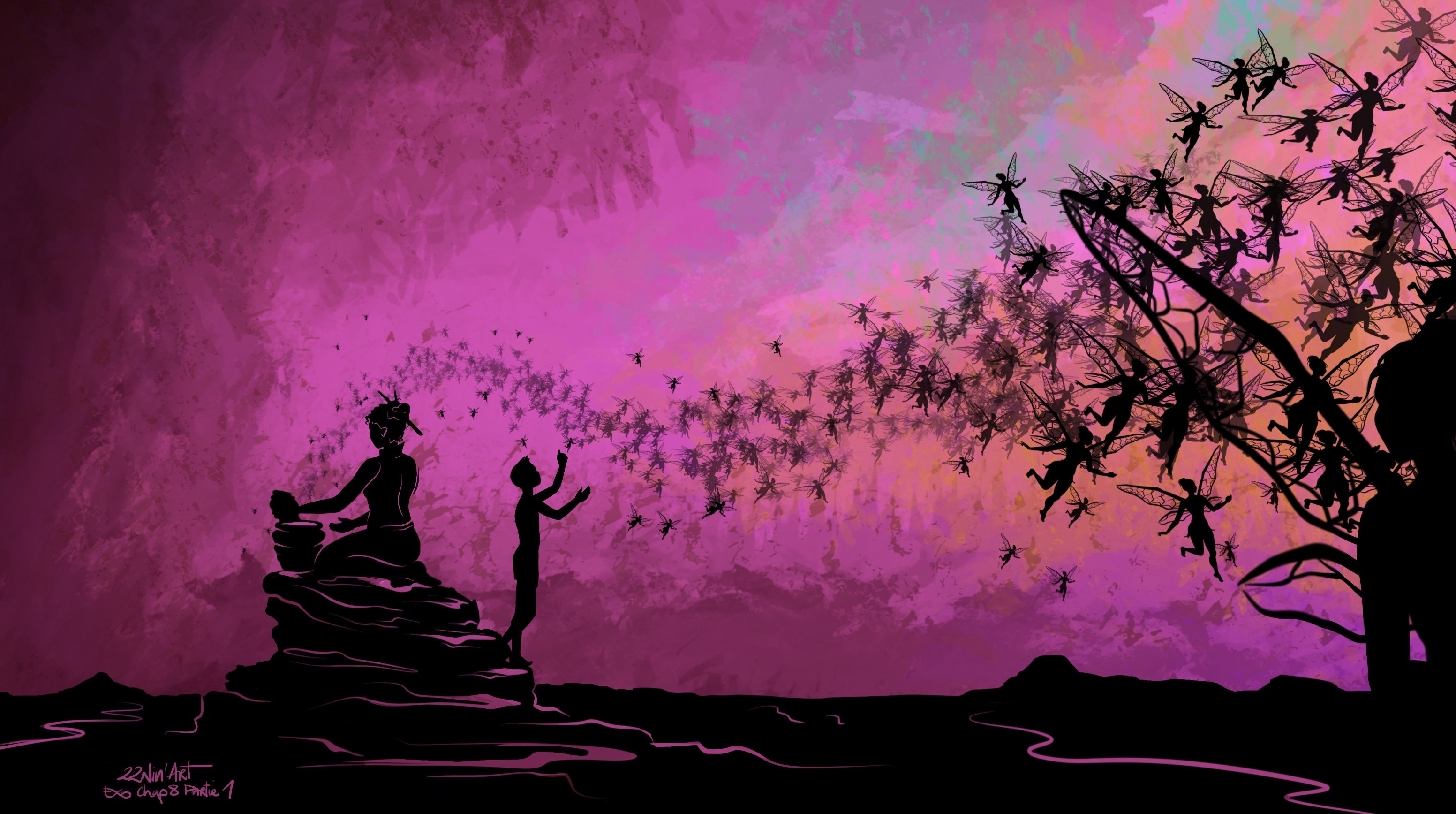 Exercice créer un brush et faire une nuée par 22nin-art