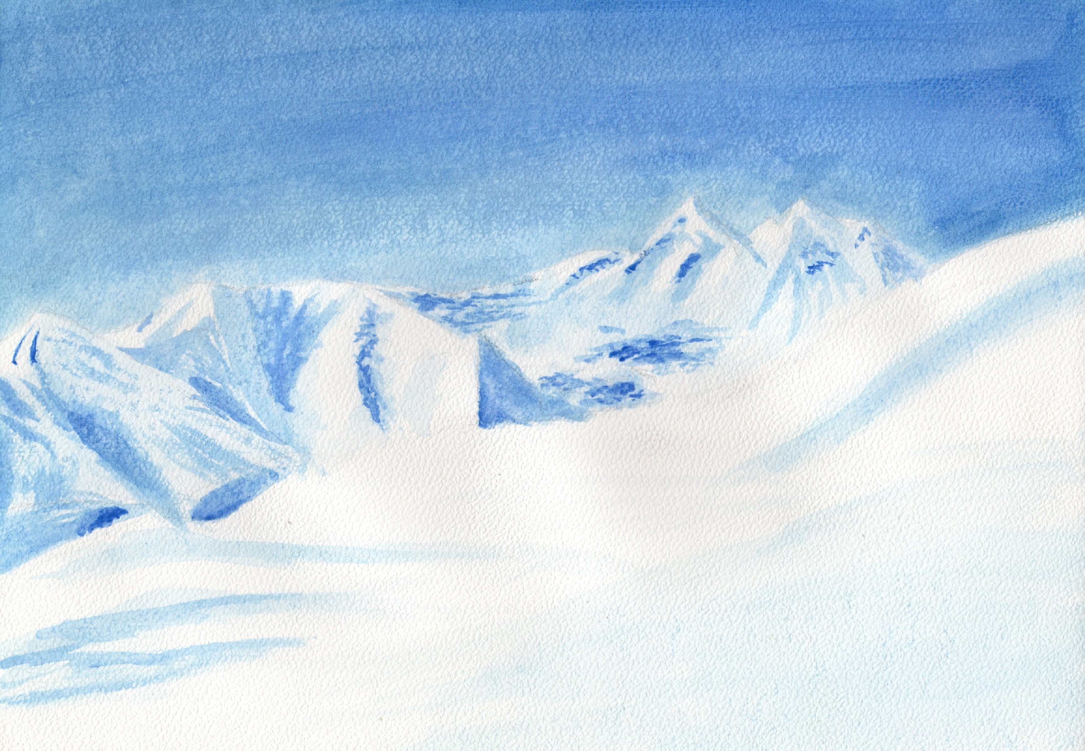 Paysage enneigé par Sandmeier Christopher