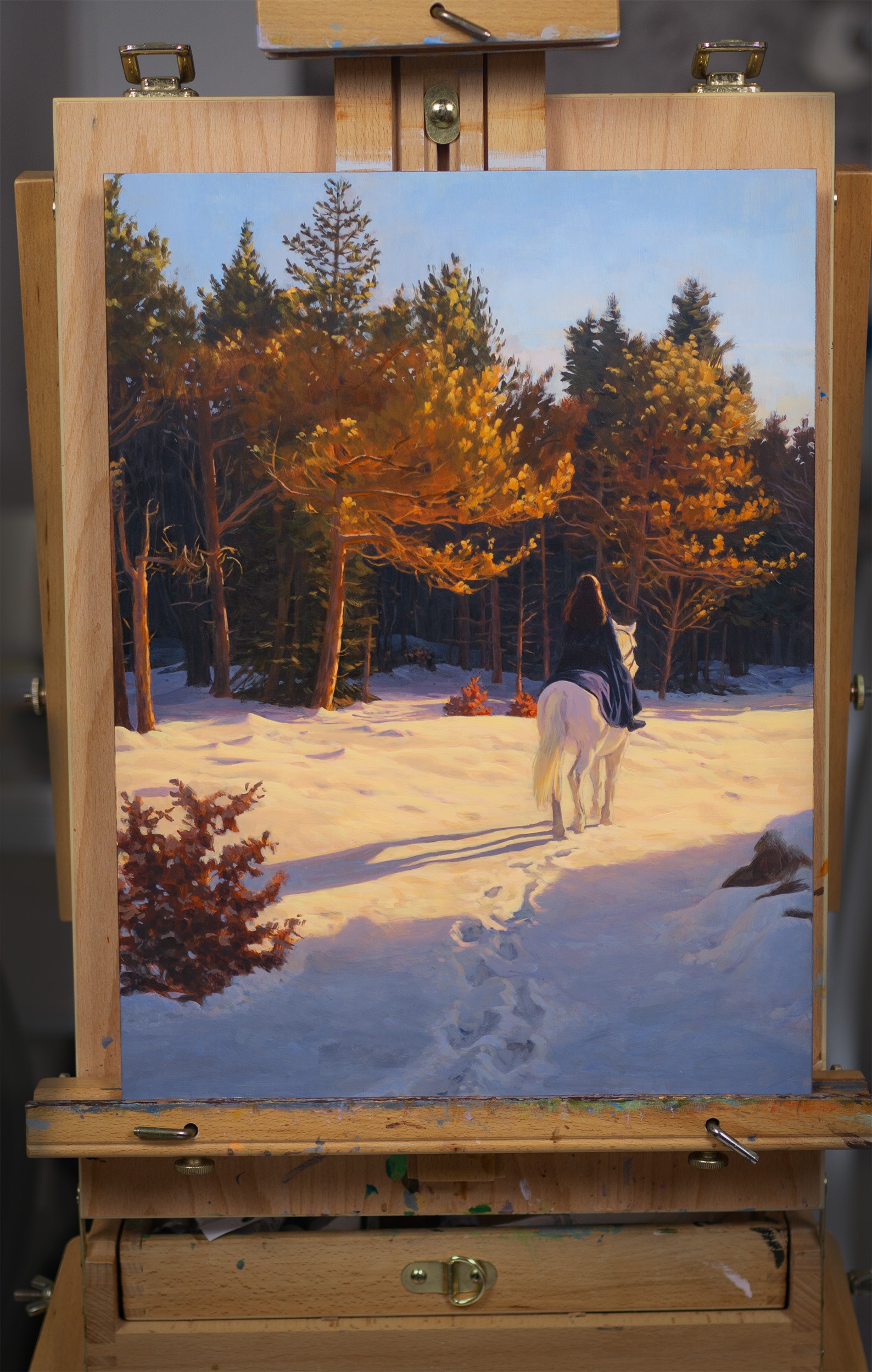 Dans la douce chaleur de l'hiver par Mael OH