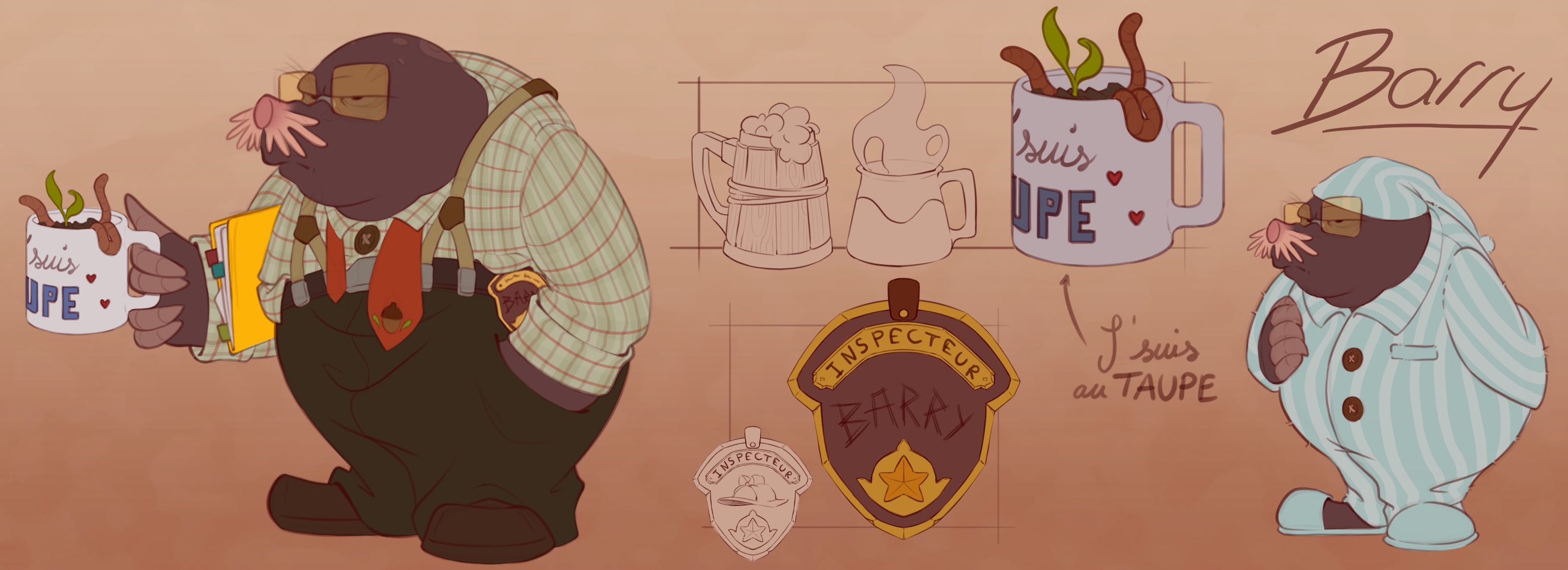 INTPECTOR BARRY par Kim