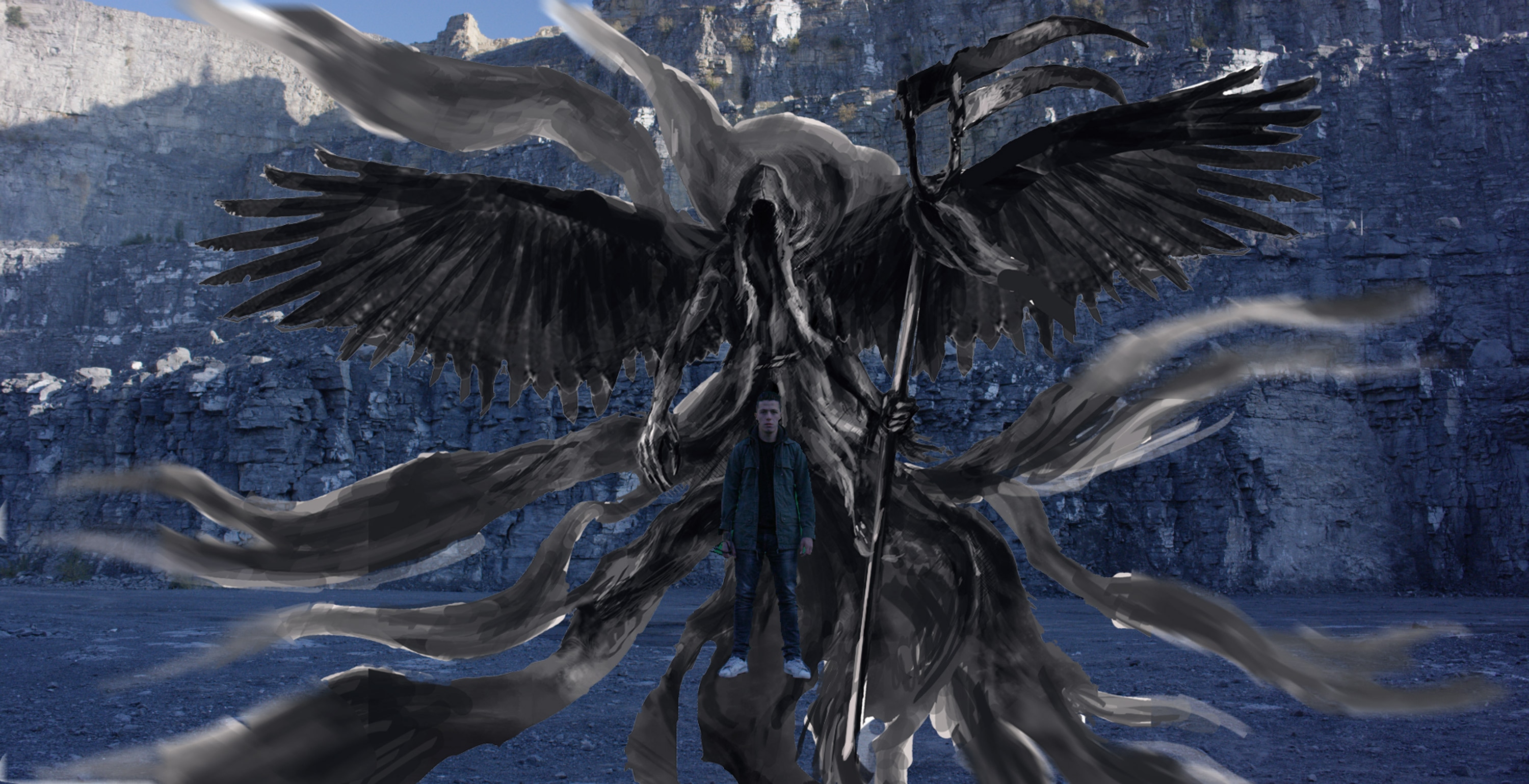 Character design de La Mort par Telamon