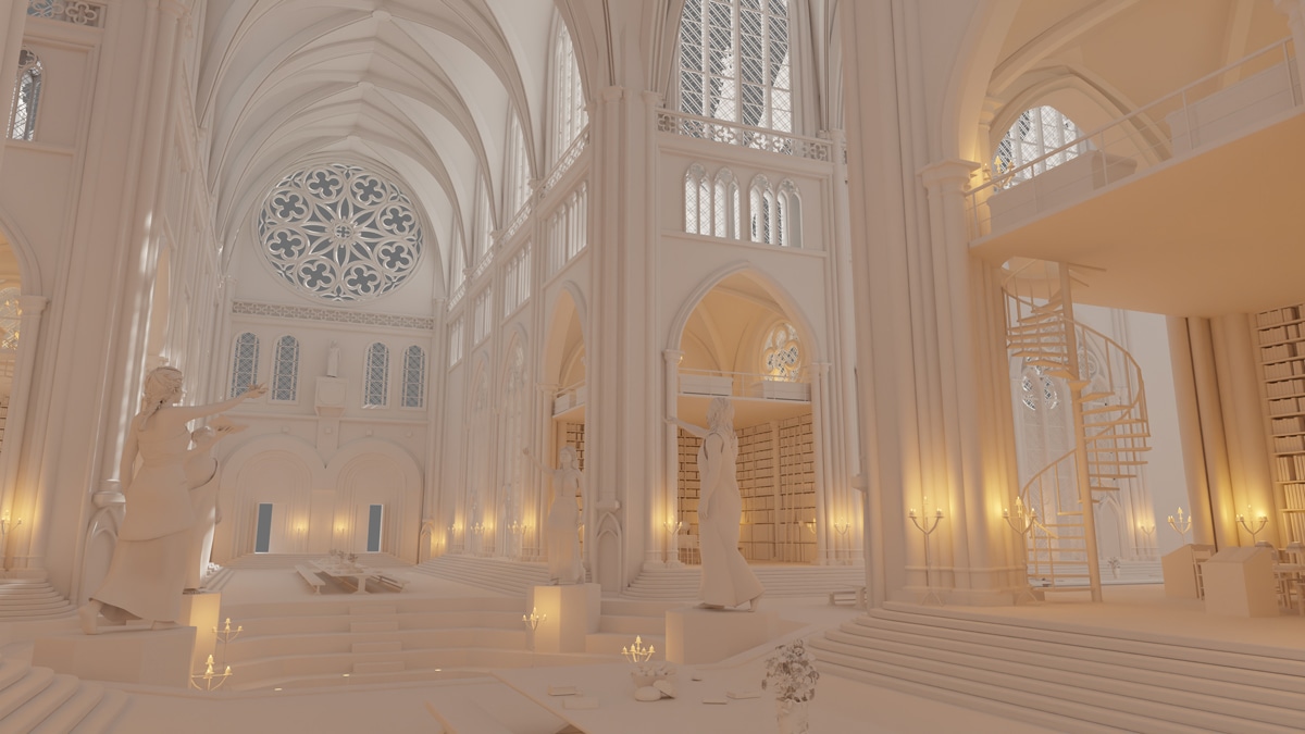 College of Universal Knowledge : God Rays par Naos
