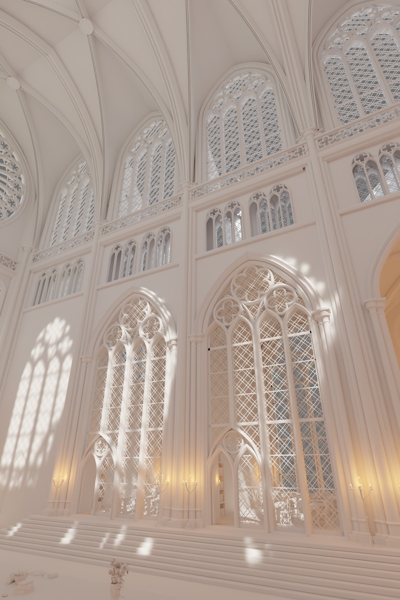 College of universal knowledge : Stained Glass par Naos