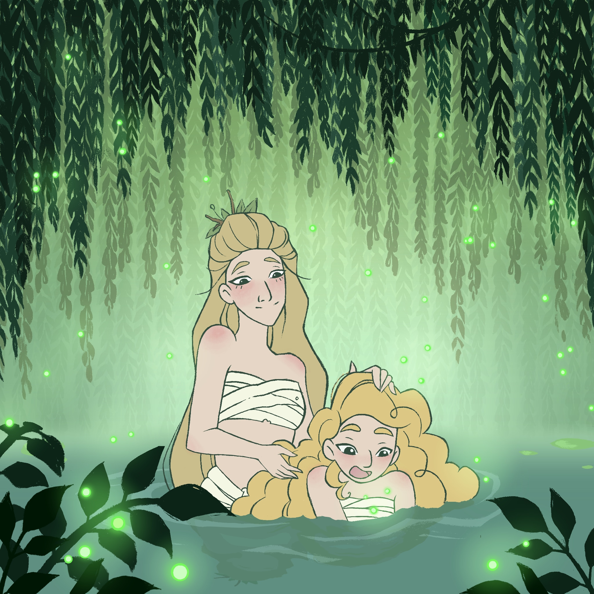 SOUS LE SAULE PLEUREUR par FleurDeLaurier
