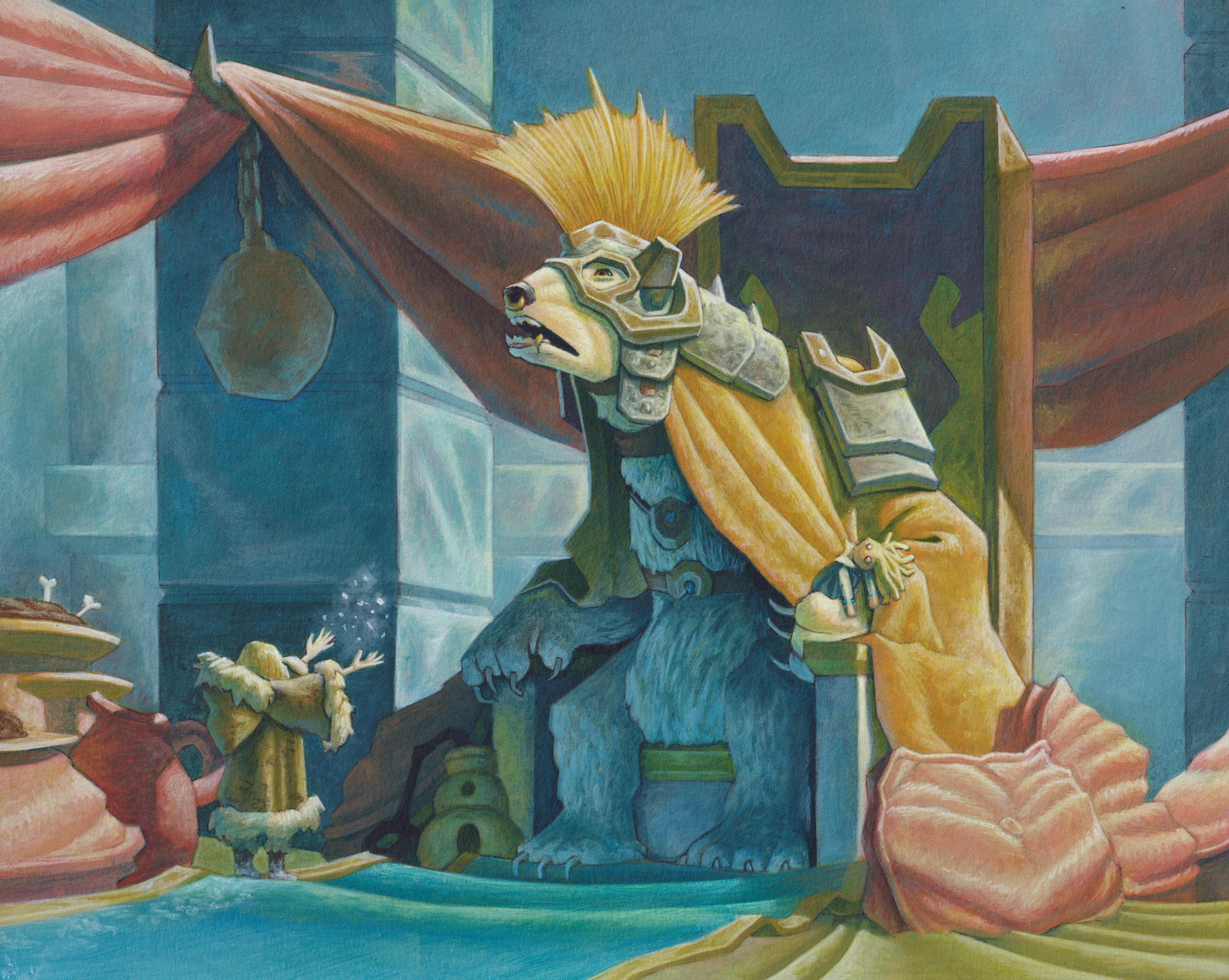 Iofur Raknison et Lyra, à la croisée des mondes. par grondolf