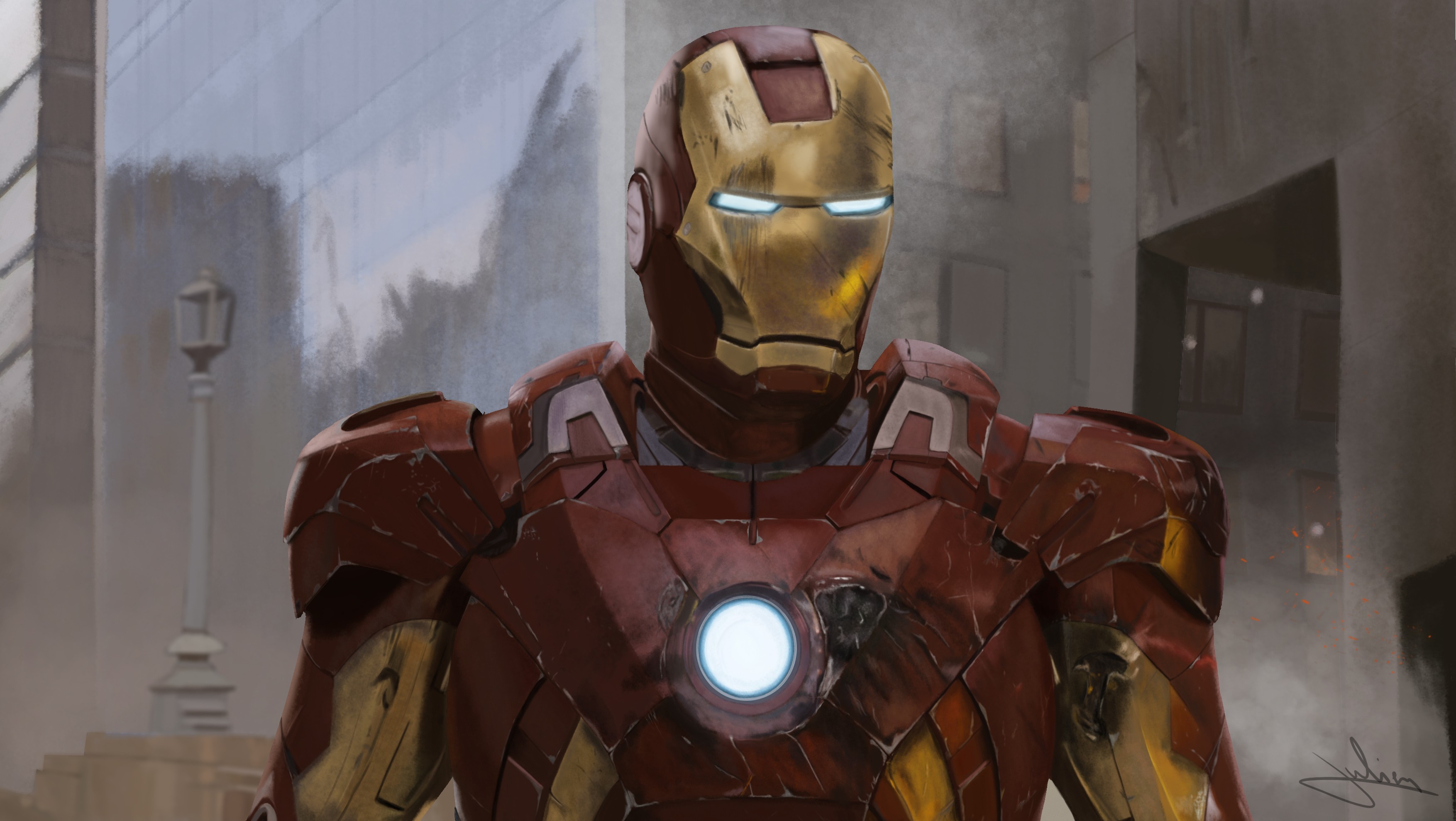 iron man par Julio7324