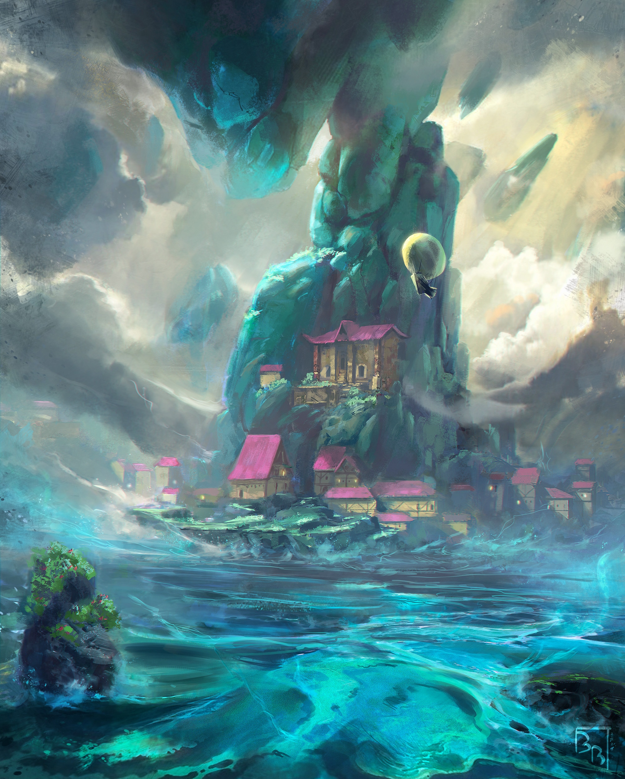 Universes Beyond : Guild Wars 2 - Basic Lands par Drovek