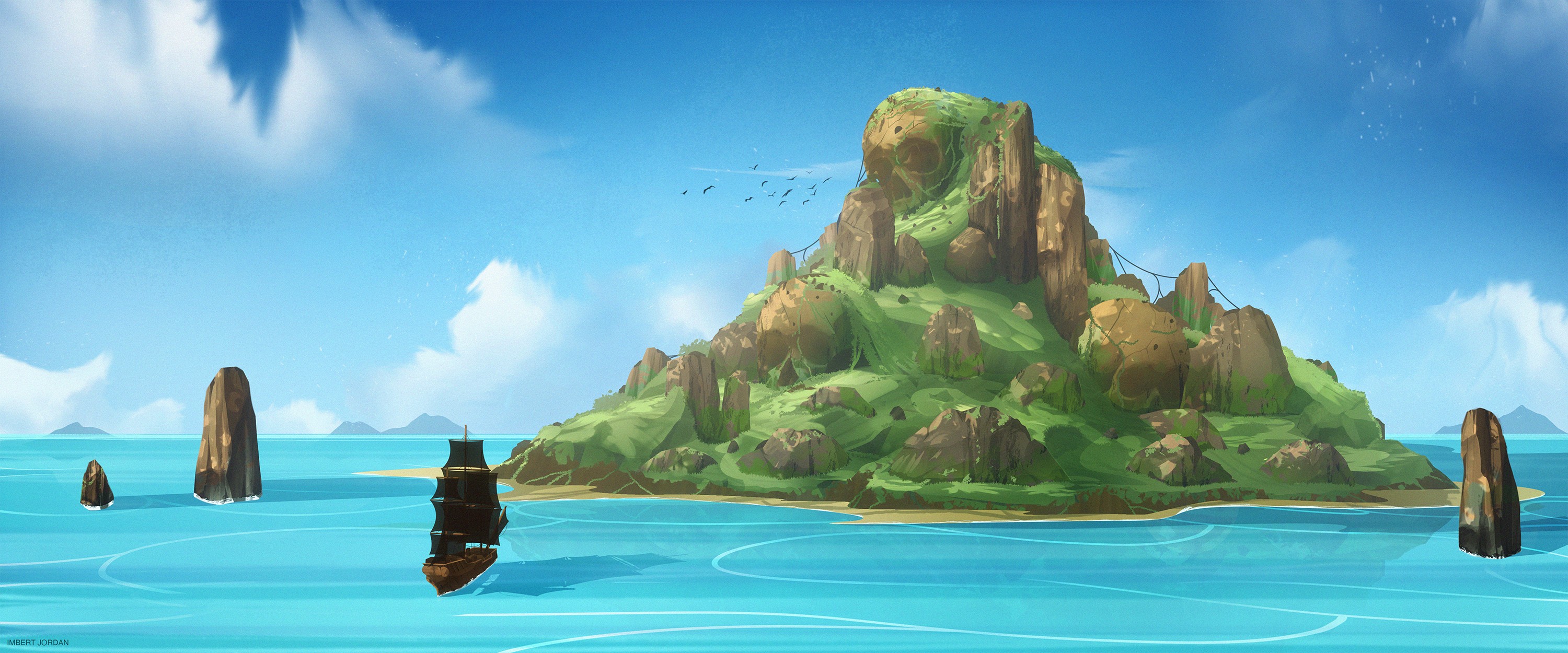 Island Close Up par Jordan Imbert