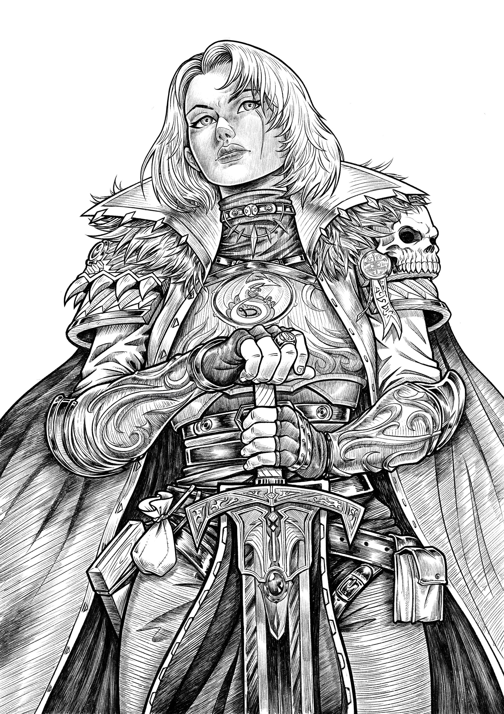Isolde Von Dragenburg par Lunart