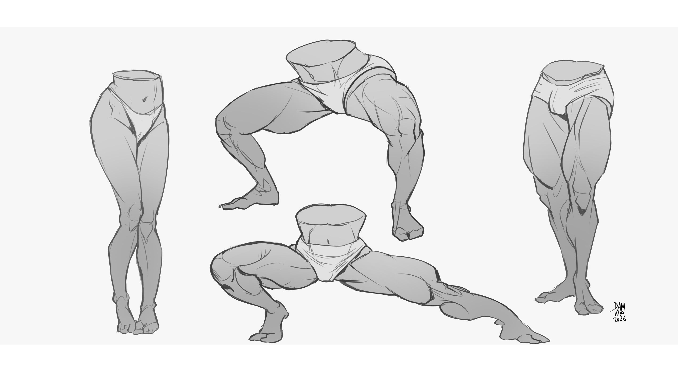 Etudes Anatomiques par Dam Na