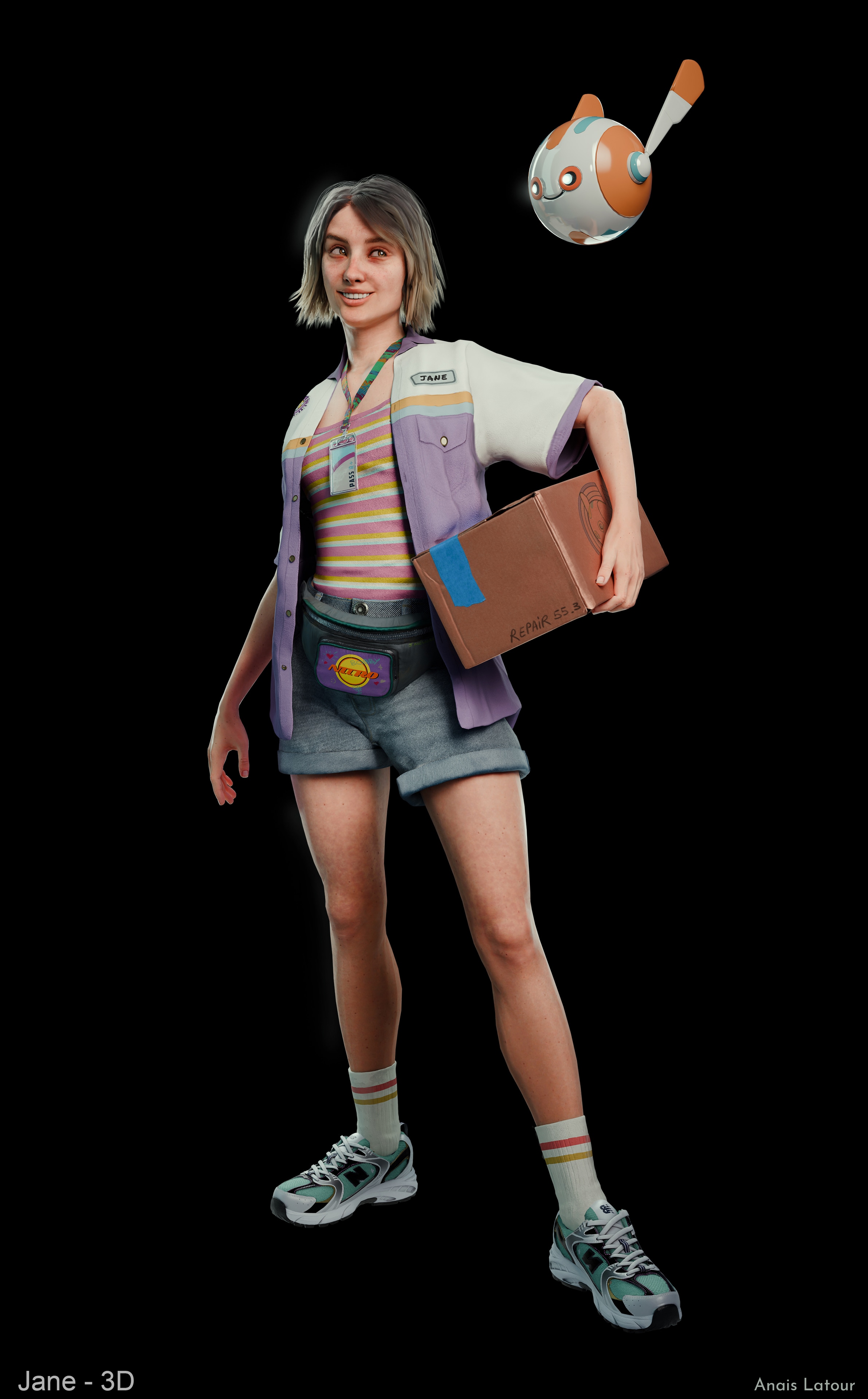 Jane (rework) par Anais Latour