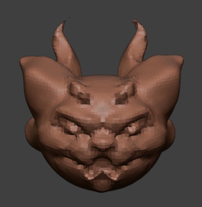 Mes tout premiers sculptings avec Blender par BrniceBastin