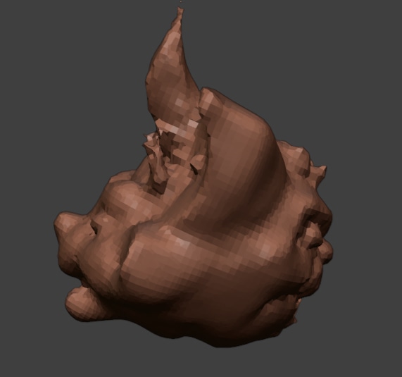 Mes tout premiers sculptings avec Blender par BrniceBastin