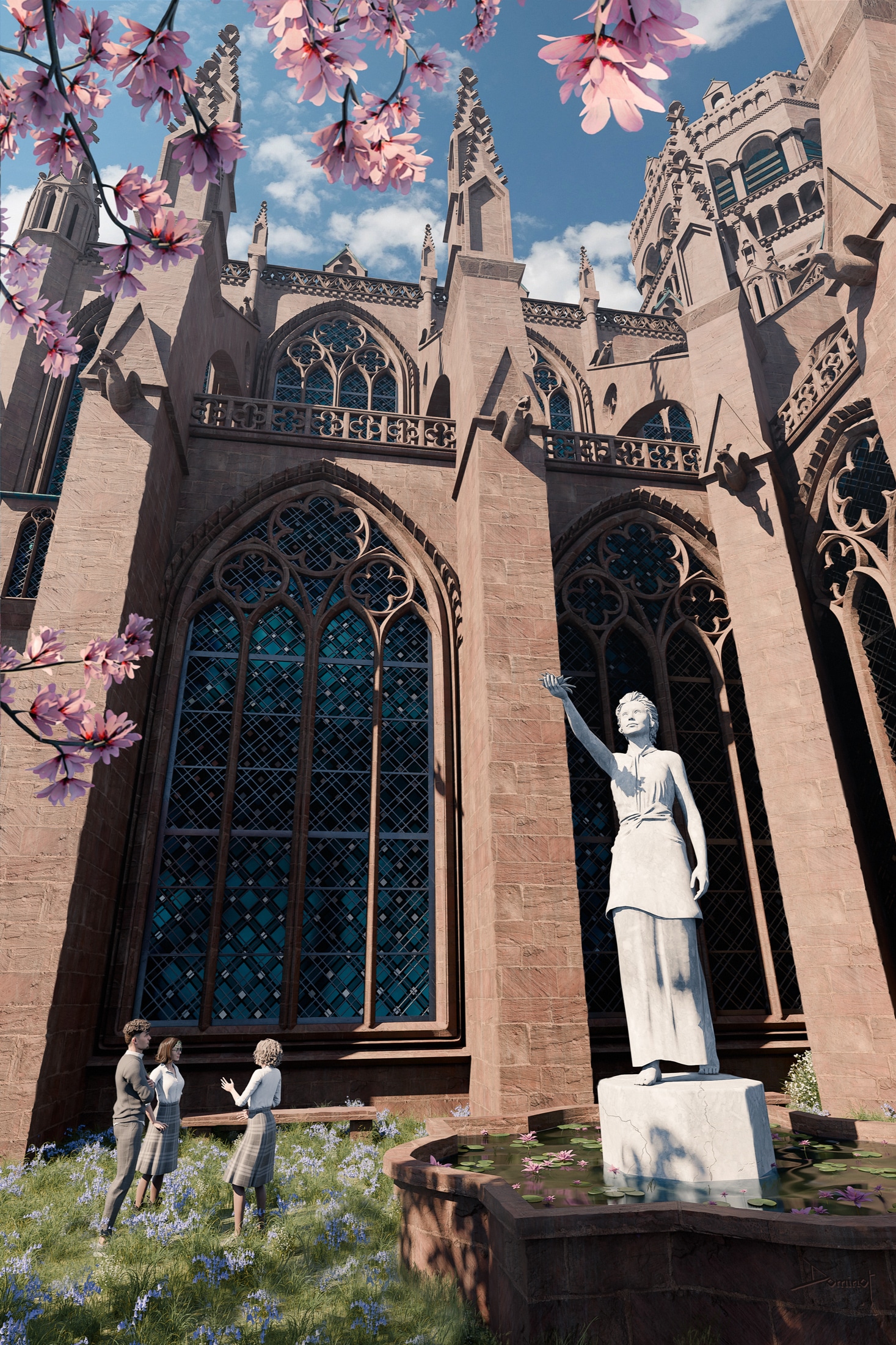 College of Universal Knowledge - The Gardens par Naos