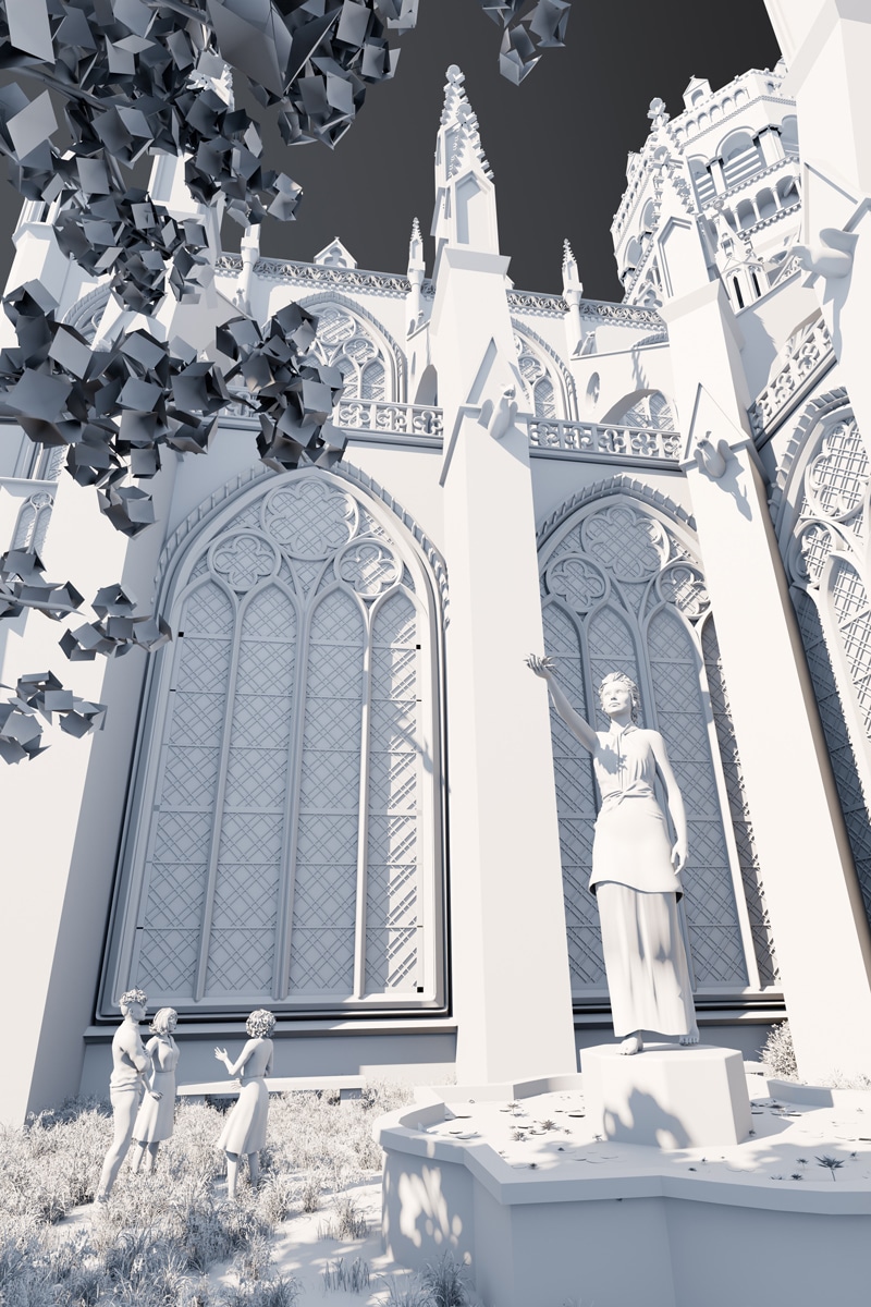 College of Universal Knowledge - The Gardens par Naos
