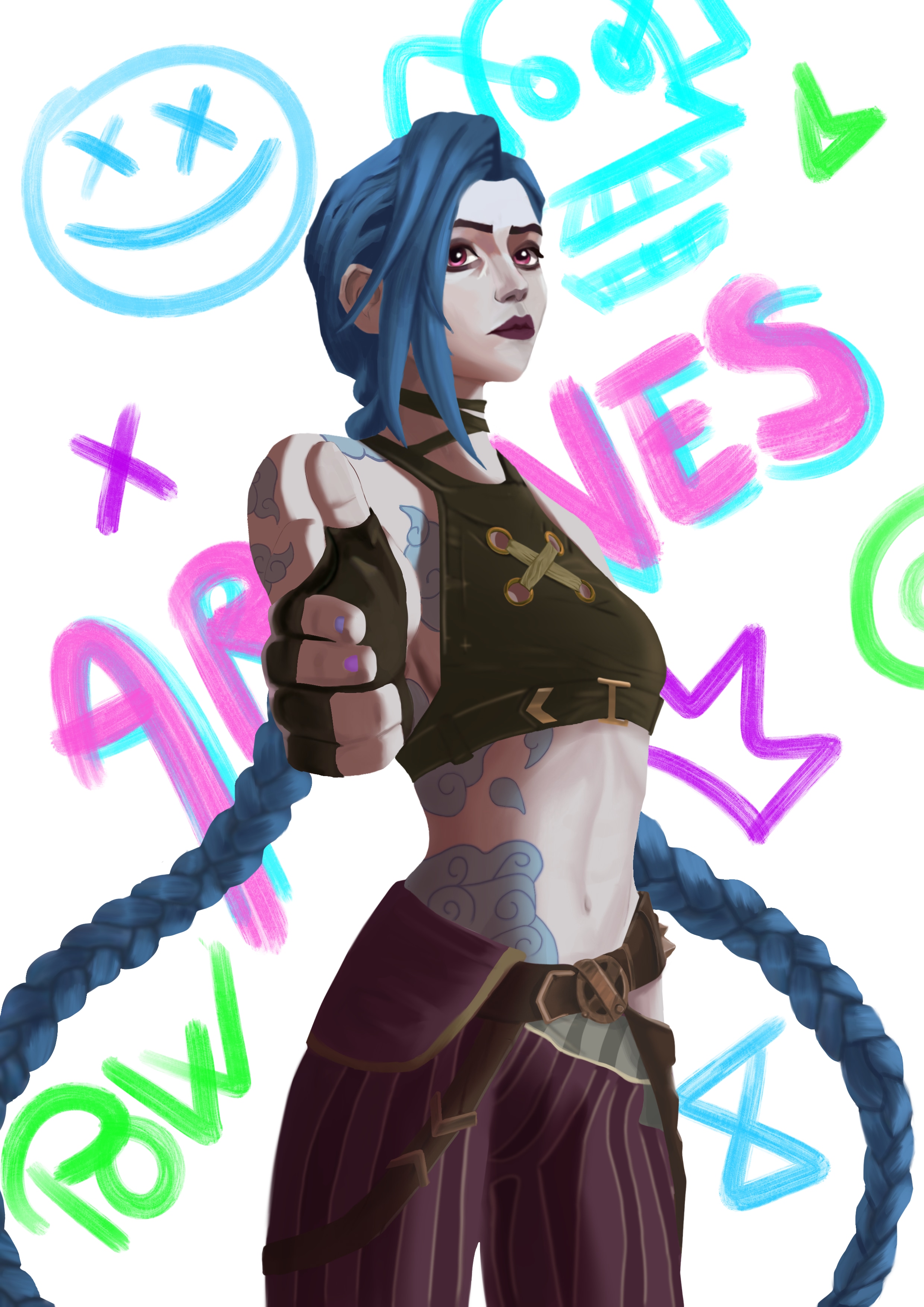 Jinx - Arcanes par Arunes