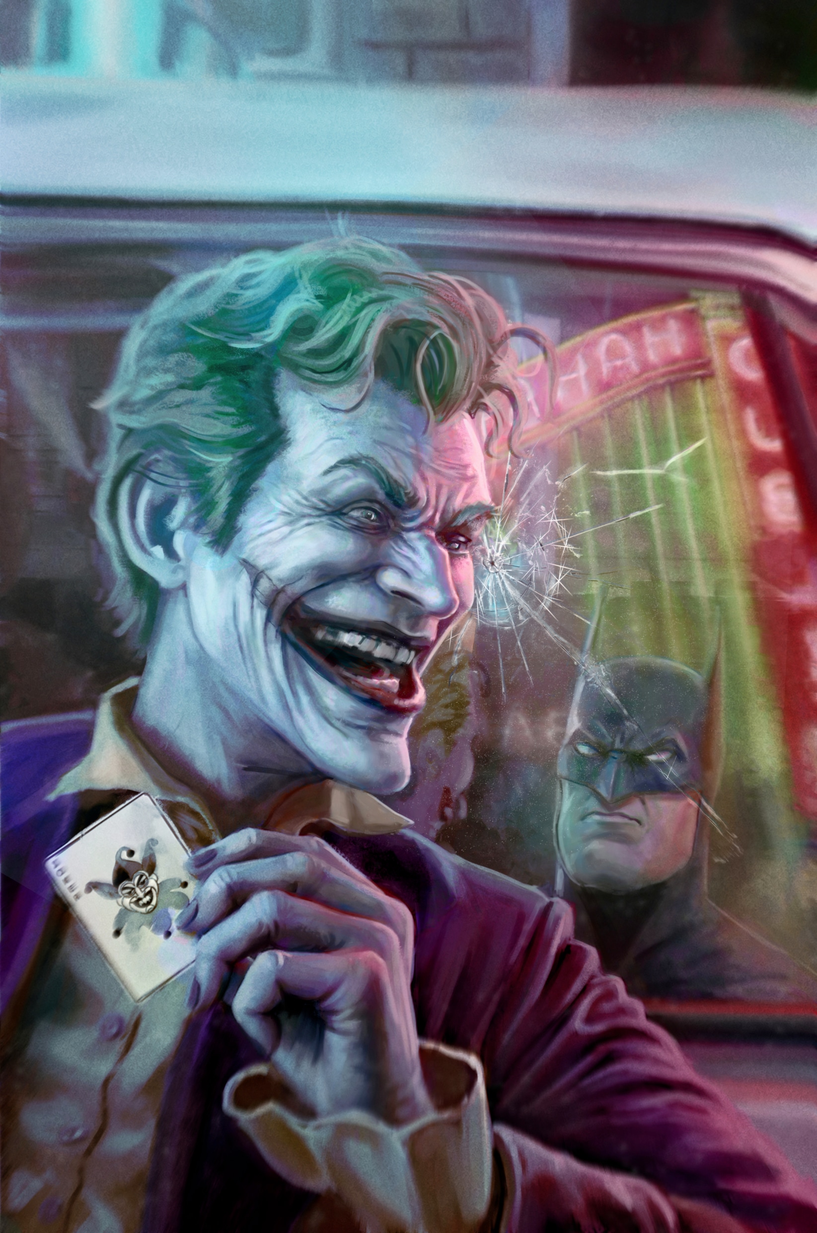 Joker/Batman par Wi4552